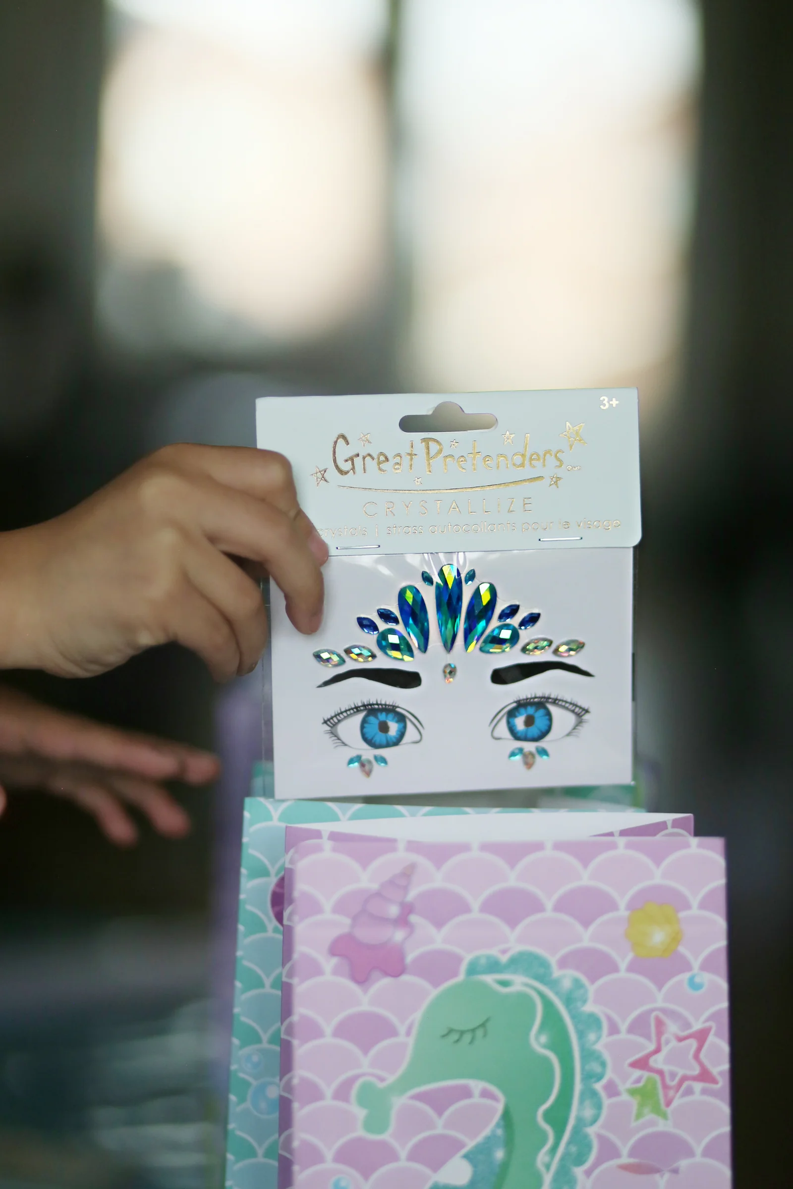 6 Packs Ocean Mermaid Face Crystals - Image 2