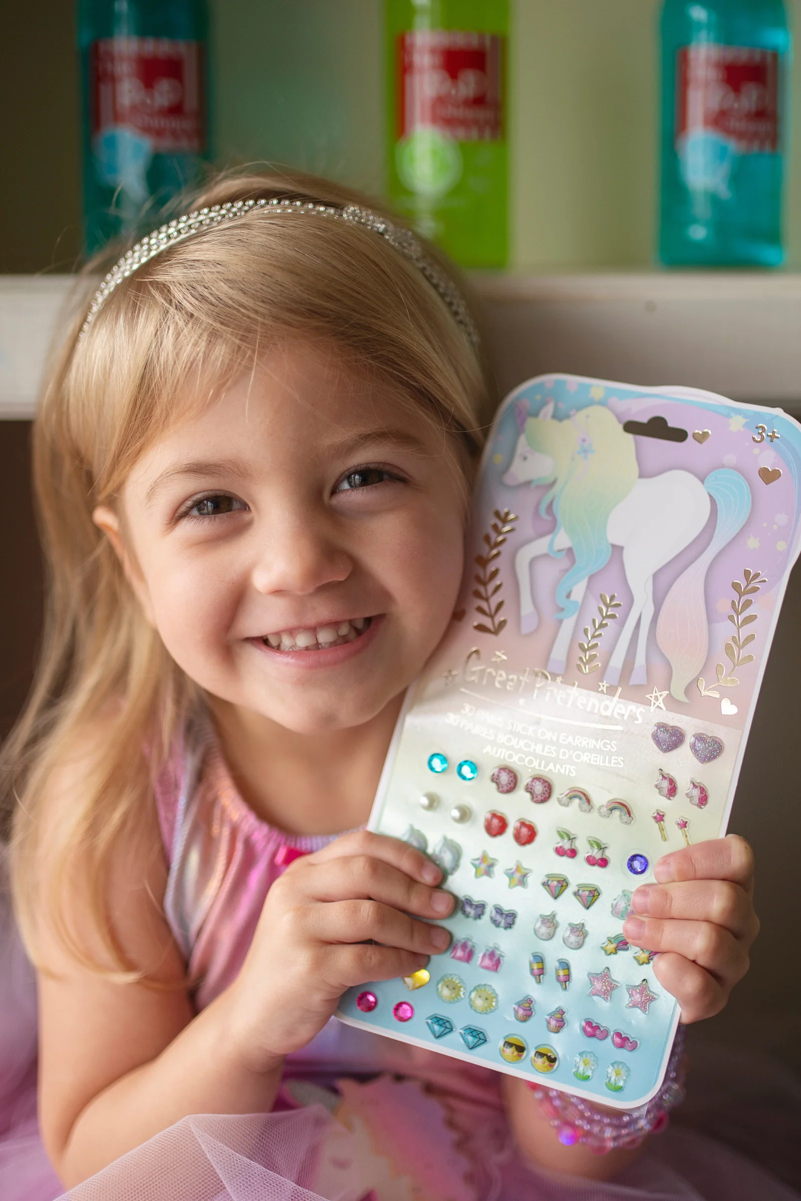 6 Packs of Whimsical Unicorn Earrings - Image 2