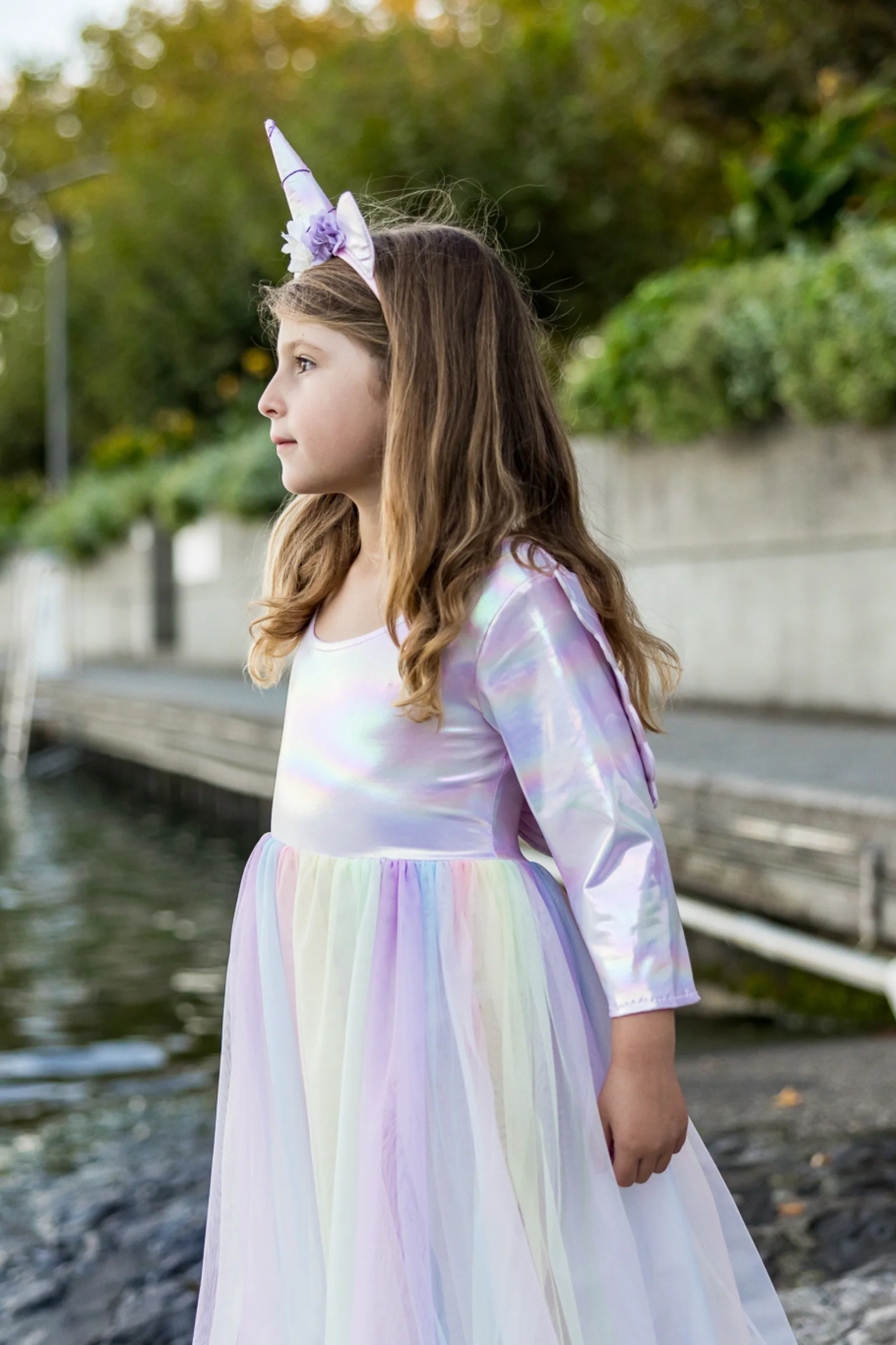 Alicorn Dress with Wings & Headband - Image 5