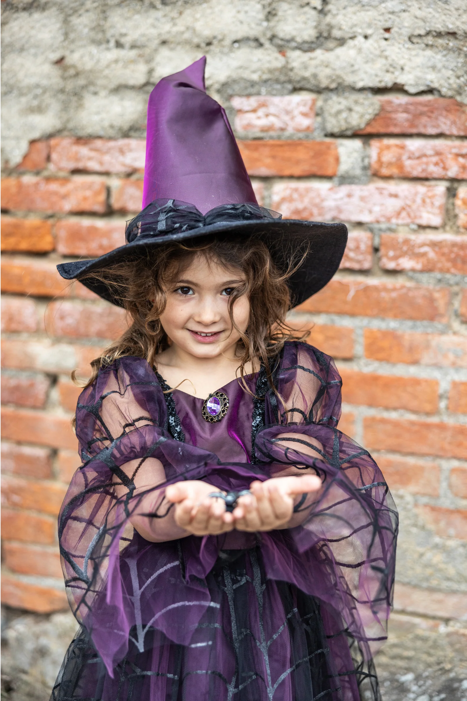 Amethyst the Spider Witch Dress with Hat - Image 3