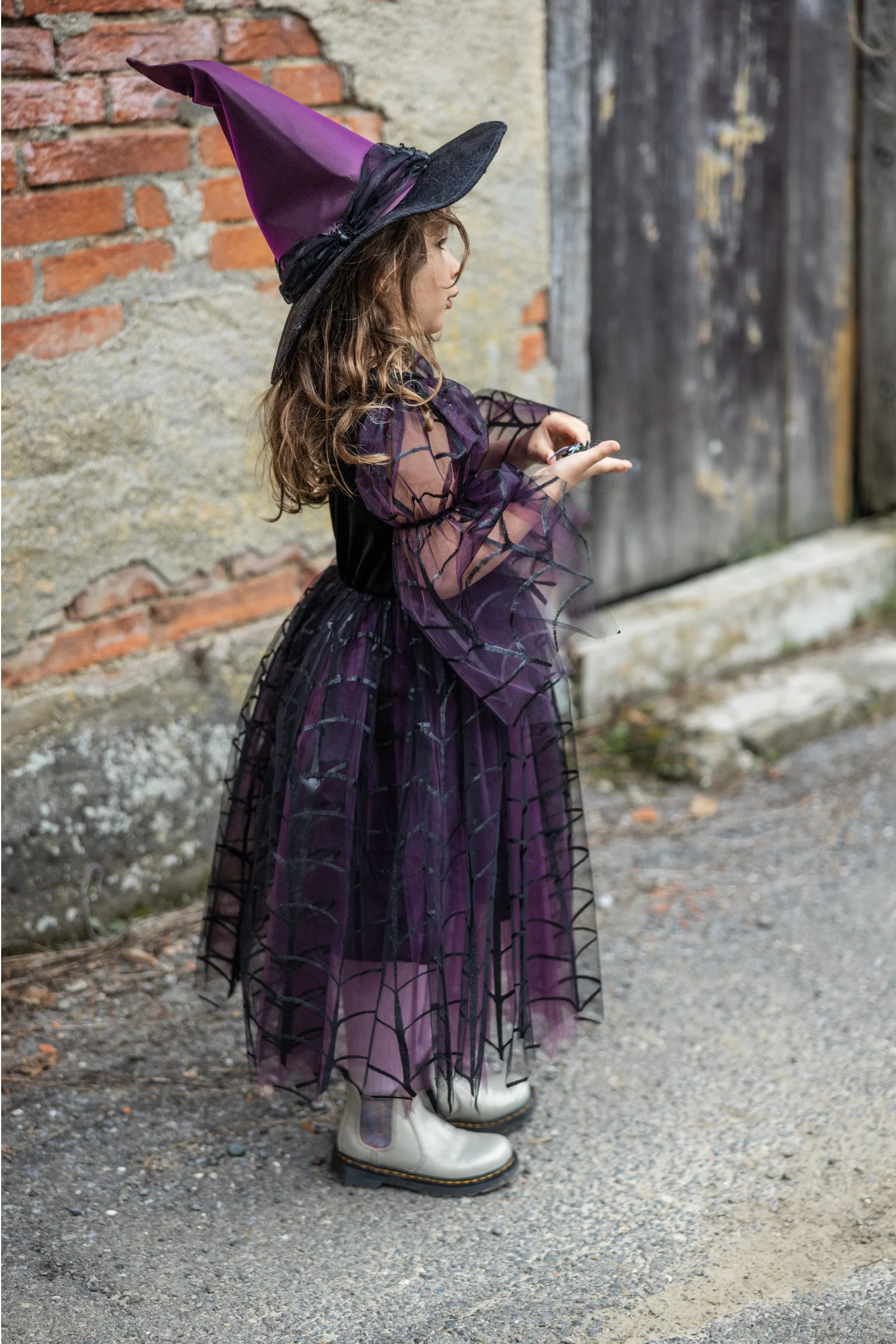 Amethyst the Spider Witch Dress with Hat - Image 4