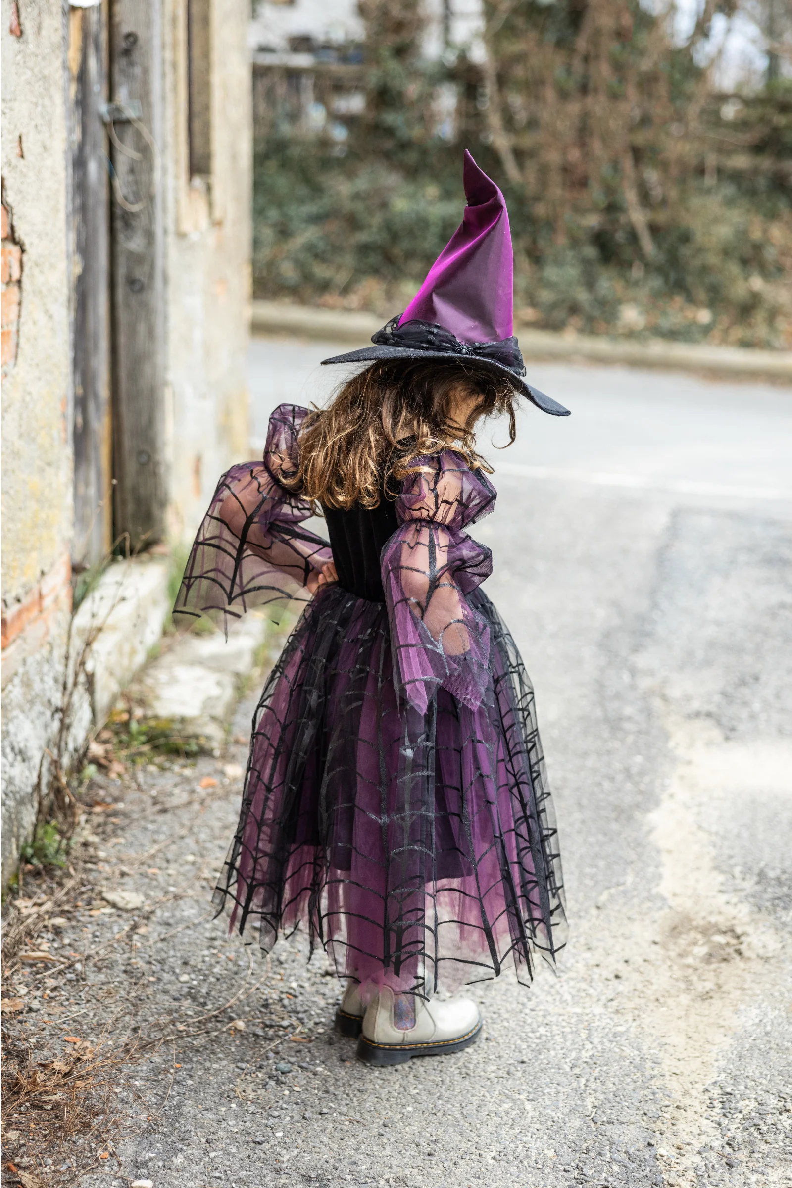 Amethyst the Spider Witch Dress with Hat - Image 5