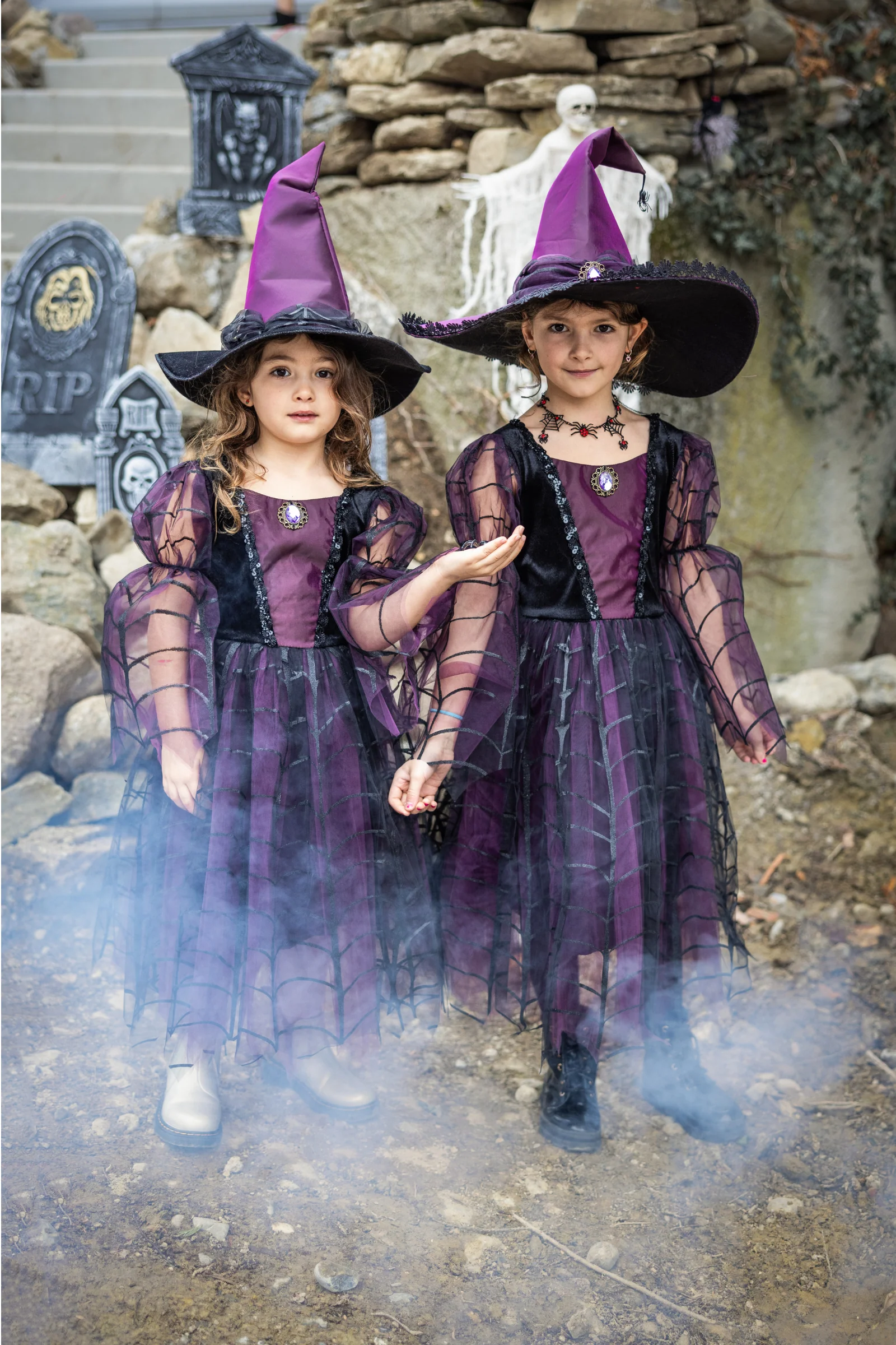 Amethyst the Spider Witch Dress with Hat - Image 6