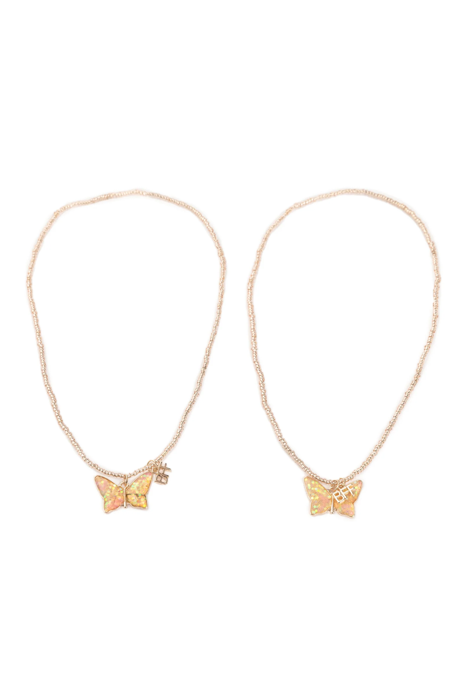 BFF Butterfly Share & Tear Necklaces - Image 3