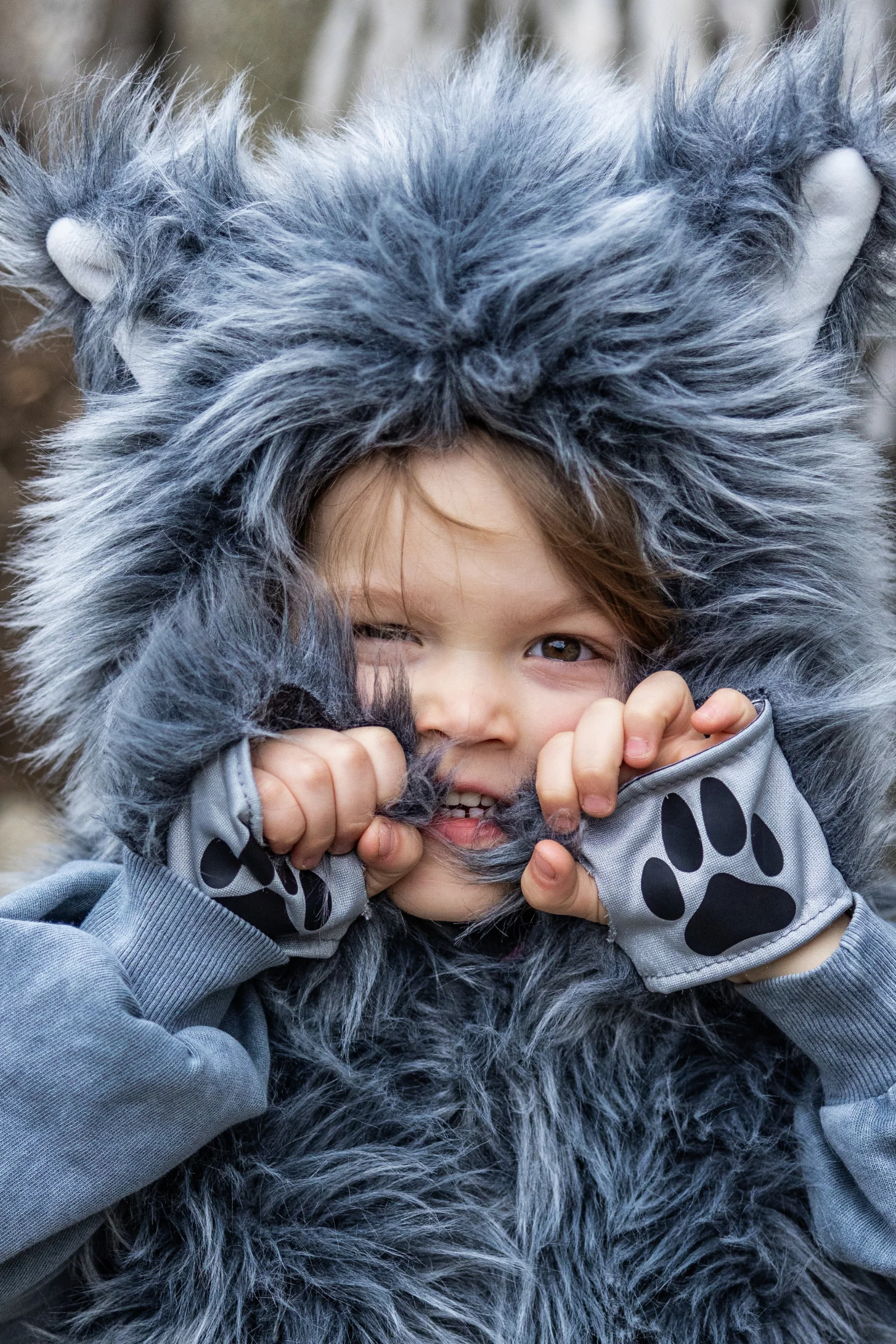 Big Bad Wolf Vest with Gloves - Image 4