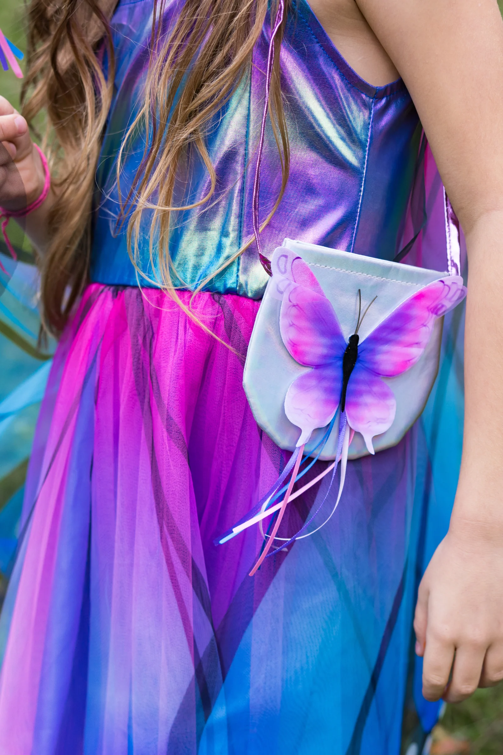 Butterfly Twirl Dress with Wings & Headband - Image 5