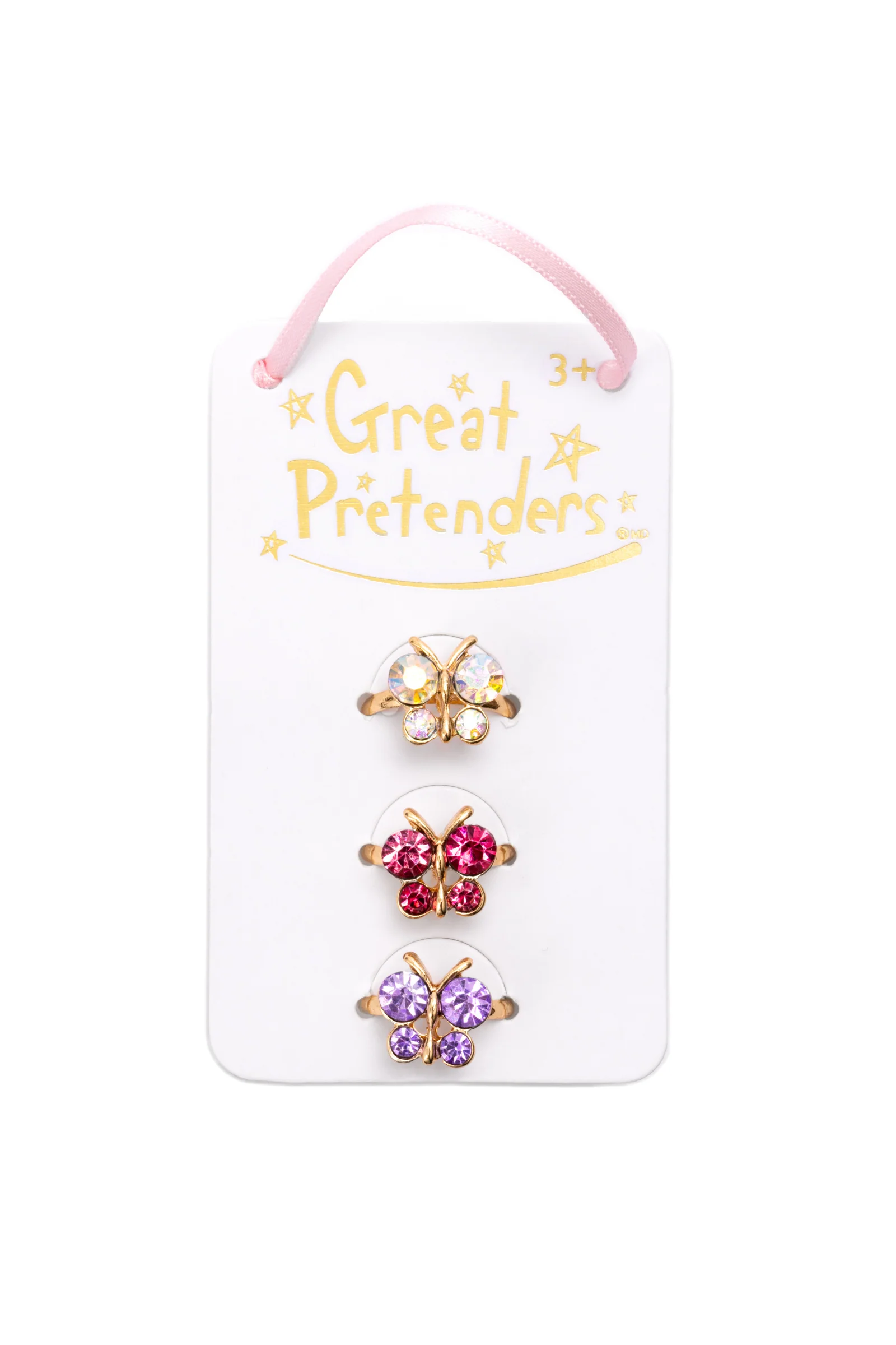 Boutique Butterfly Gem Rings - Image 6