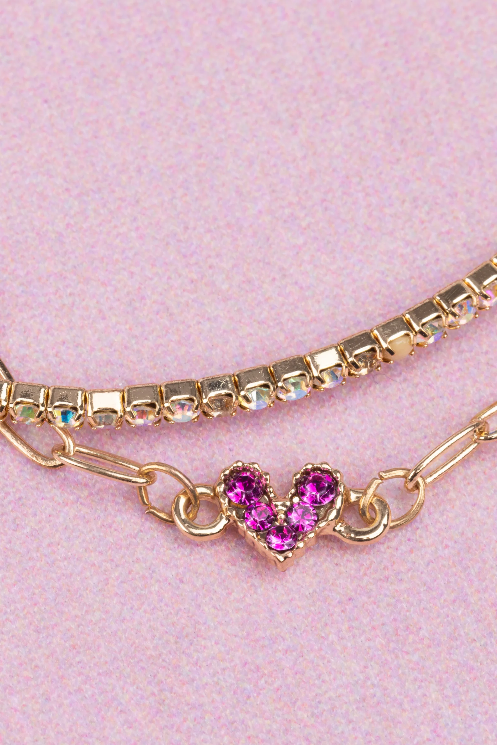 Boutique Chic Linked with Love Bracelet - Image 3