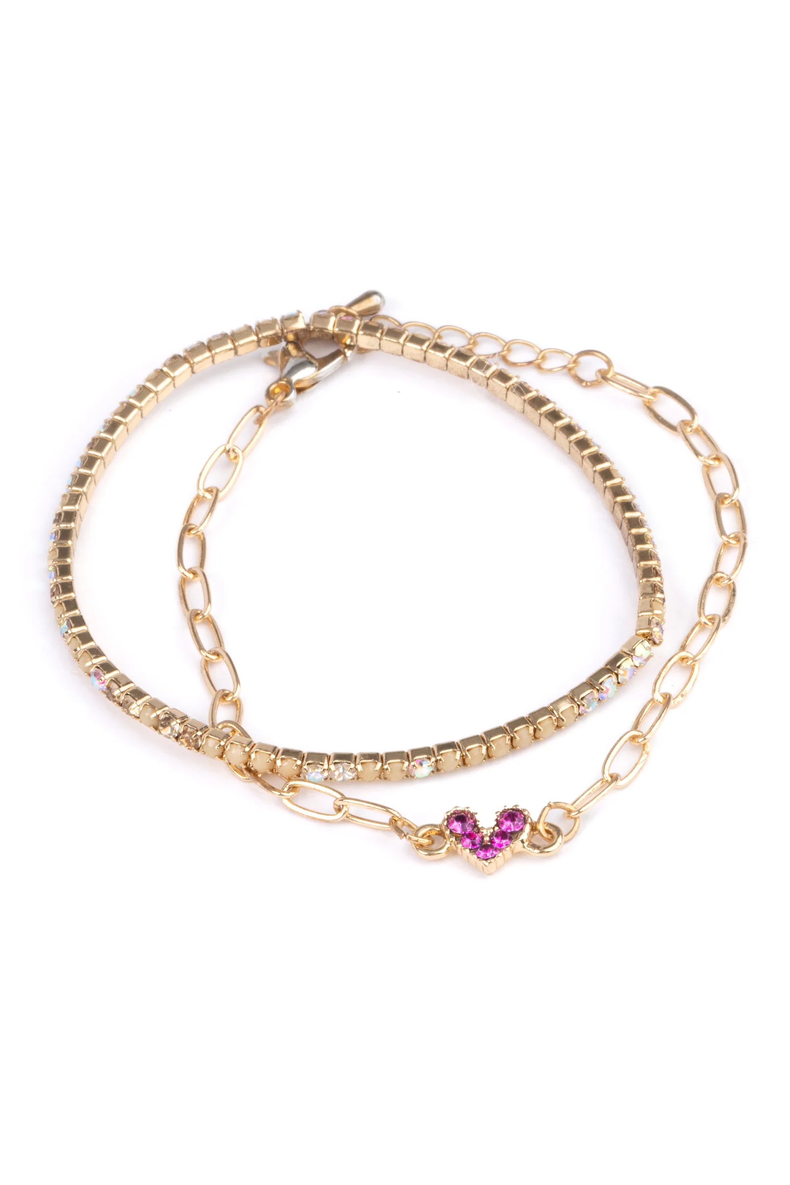 Boutique Chic Linked with Love Bracelet - Image 4