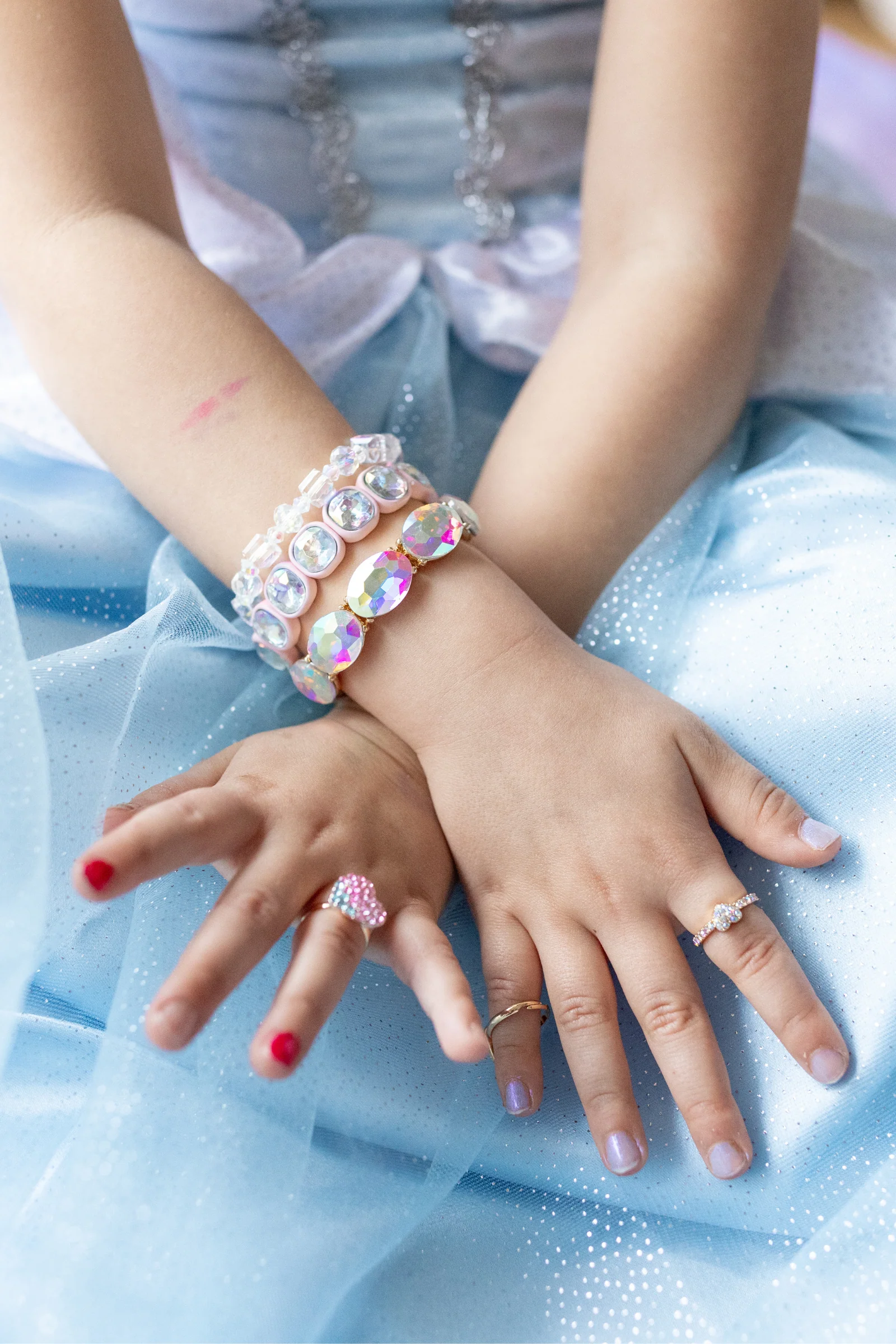 Boutique Chic Swiftie Pink Gem Bracelet - Image 3