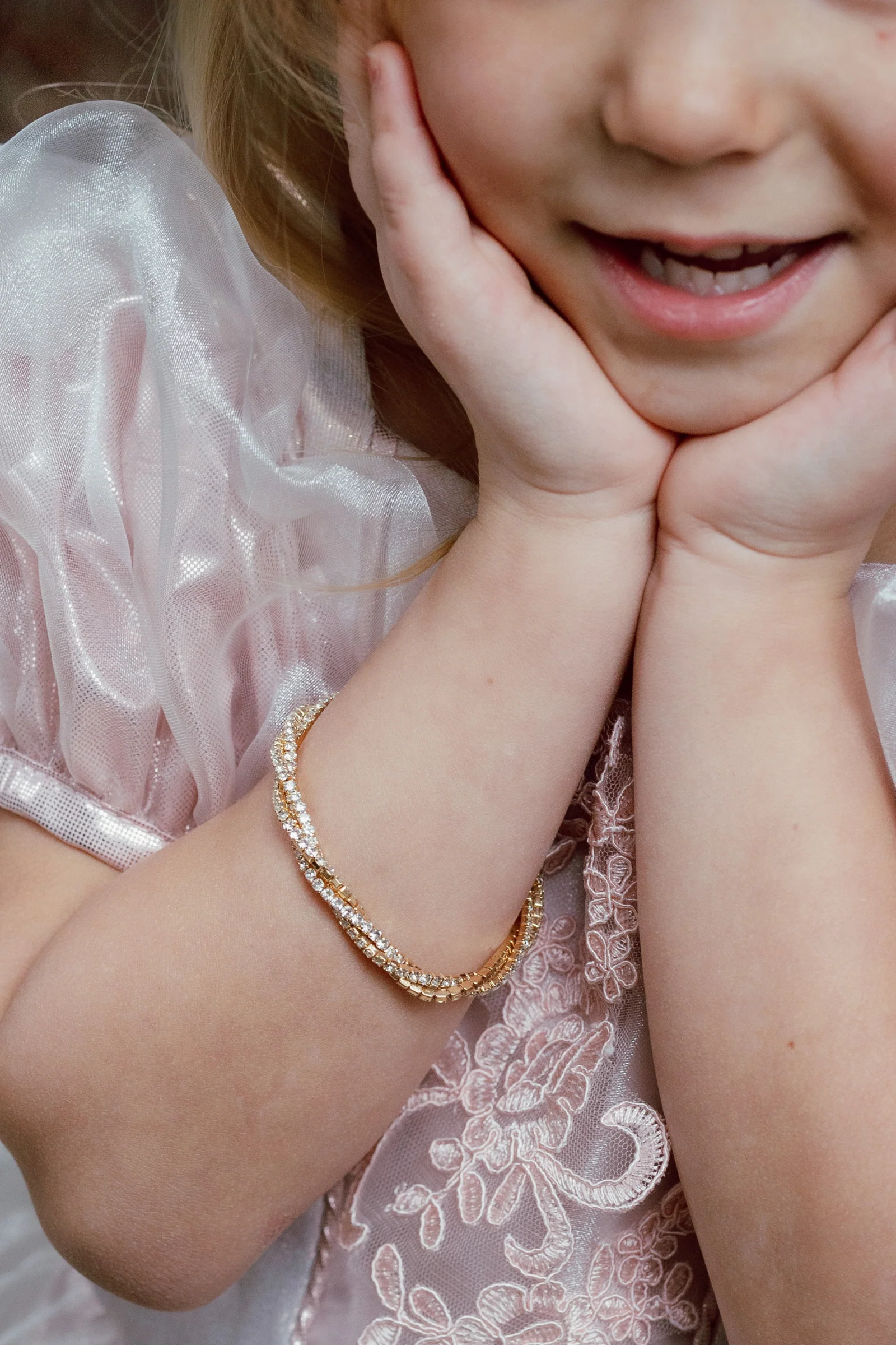 Boutique Diamante Twist Bracelet - Image 2