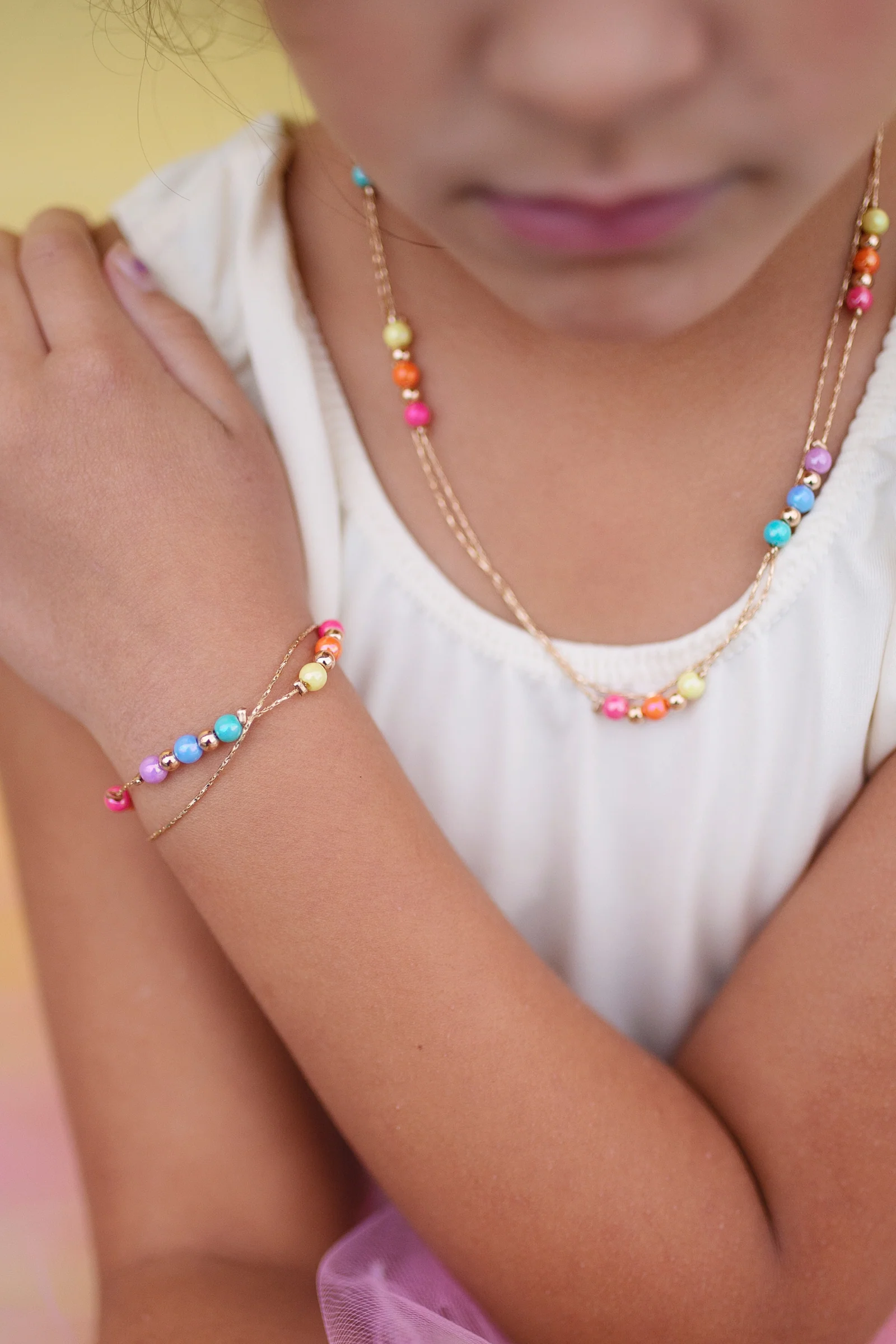 Boutique Golden Rainbow Bracelet - Image 3