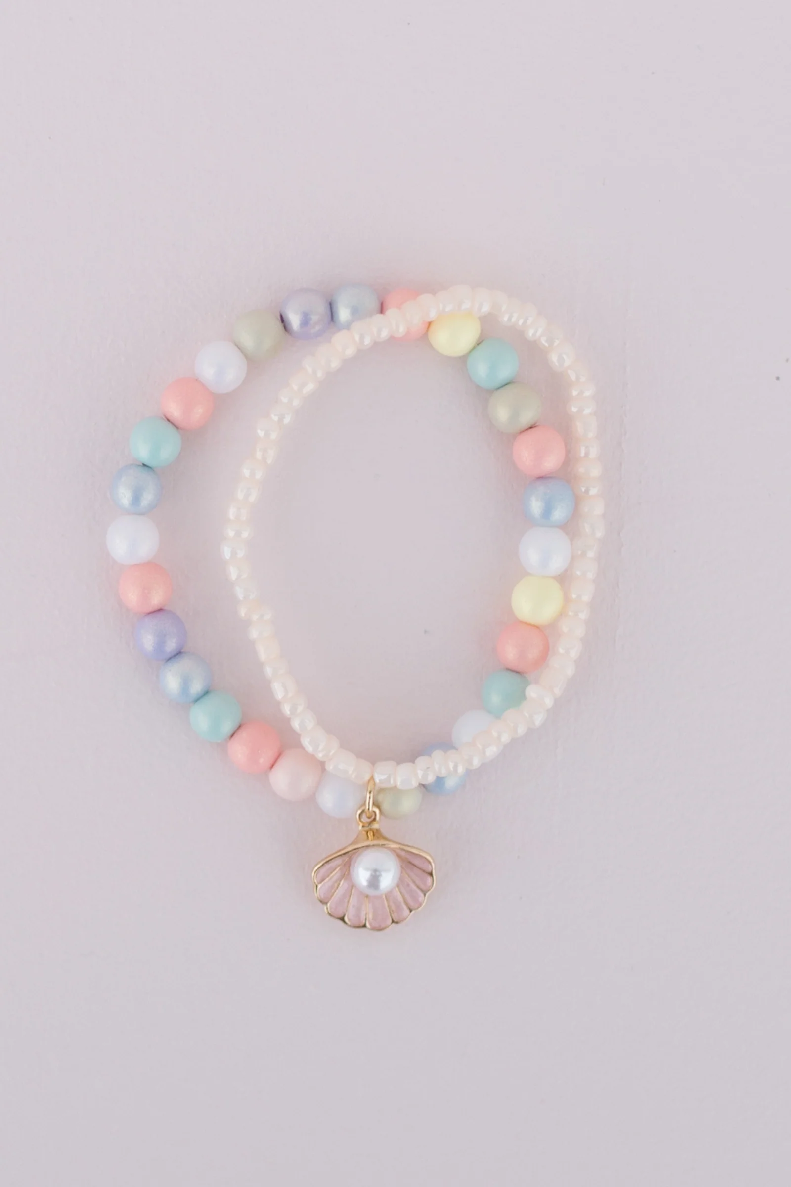 Boutique Pastel Shell Bracelet - Image 4