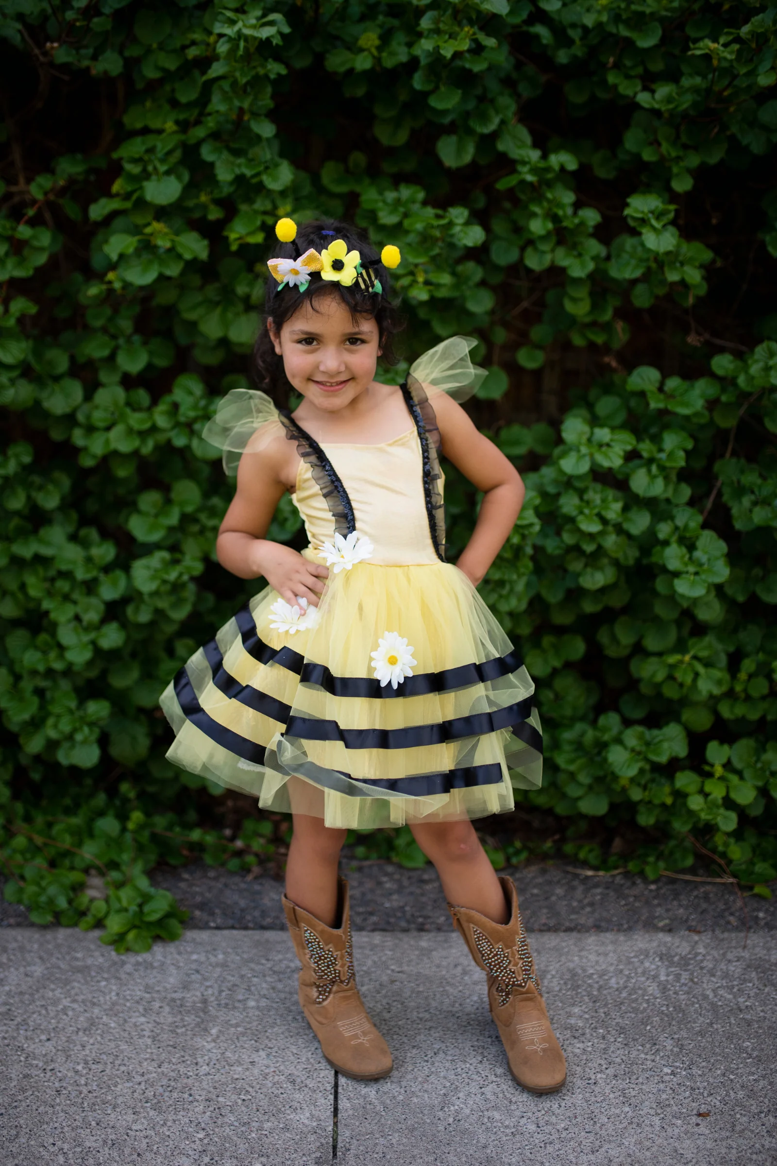 Bumble Bee Dress & Headband - Image 4