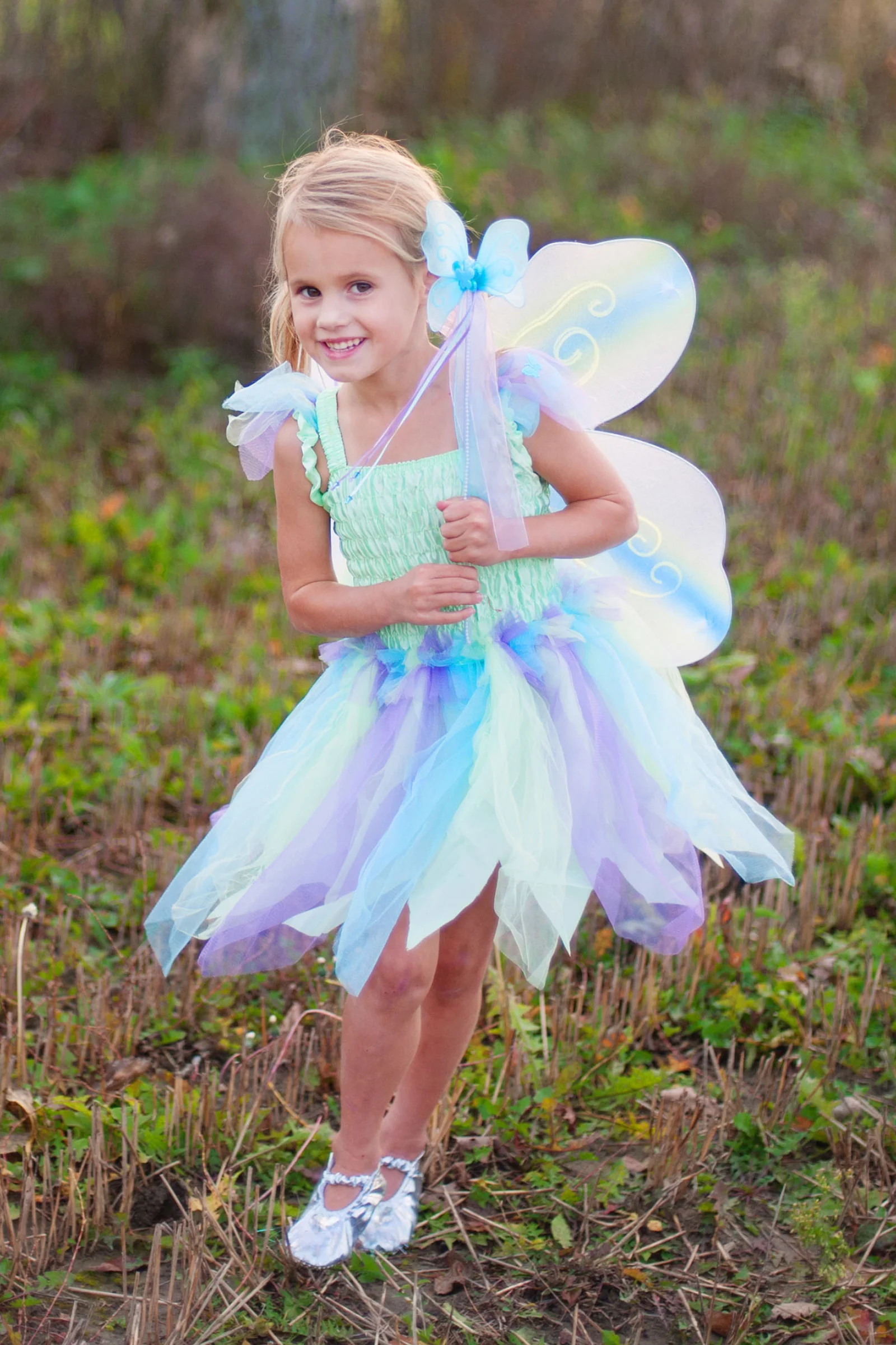 Butterfly Dress & Wings with Wand - Image 5