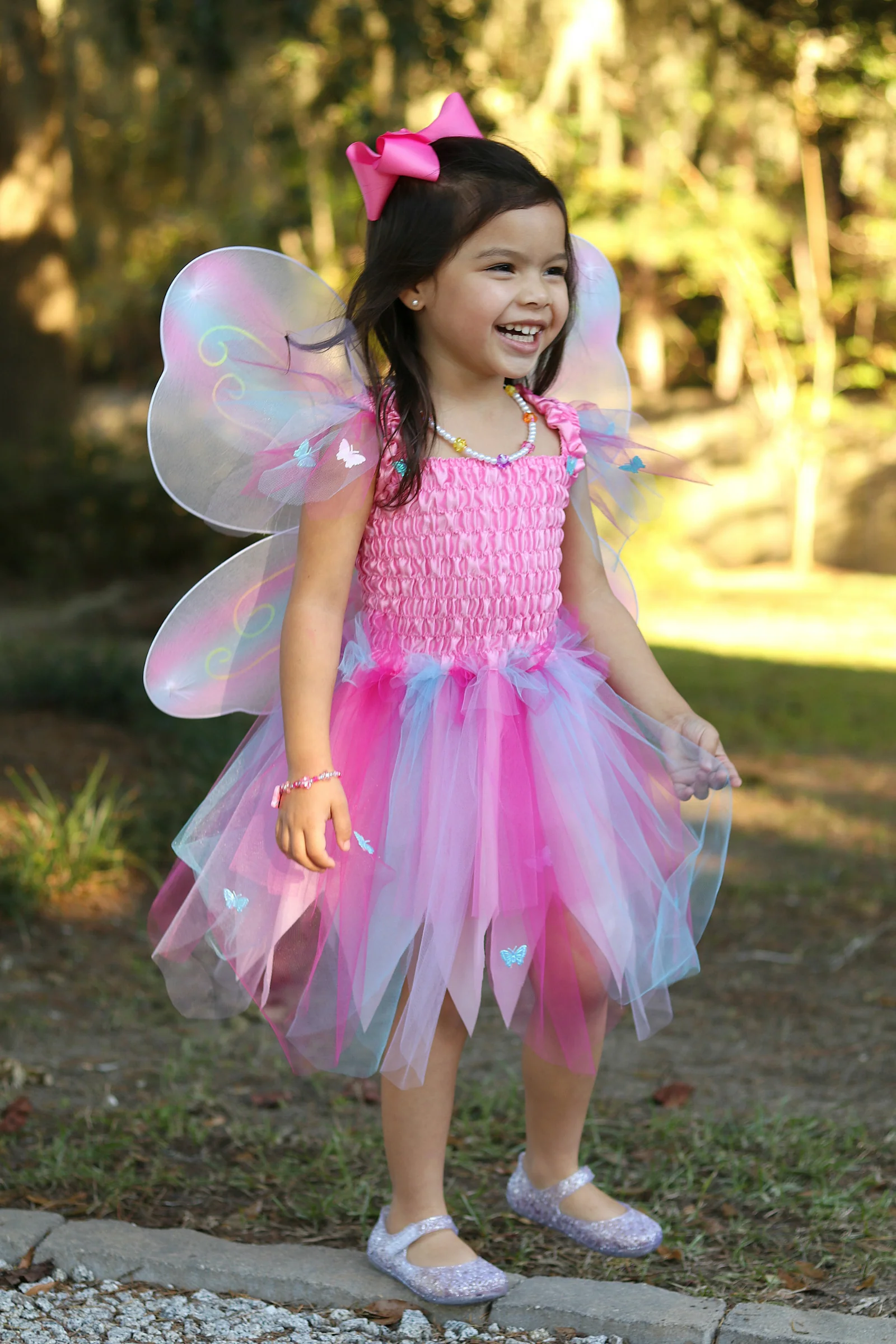 Butterfly Dress & Wings with Wand - Image 4