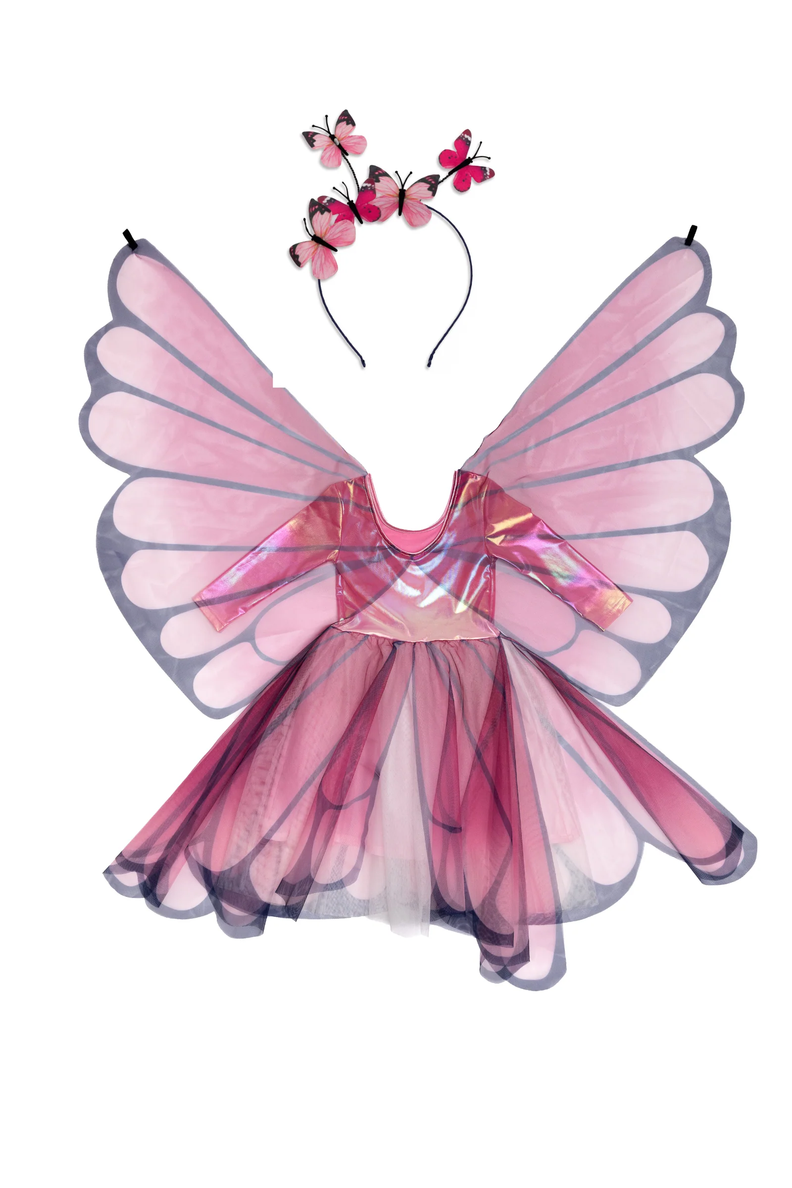 Butterfly Twirl Dress with Wings - Image 6