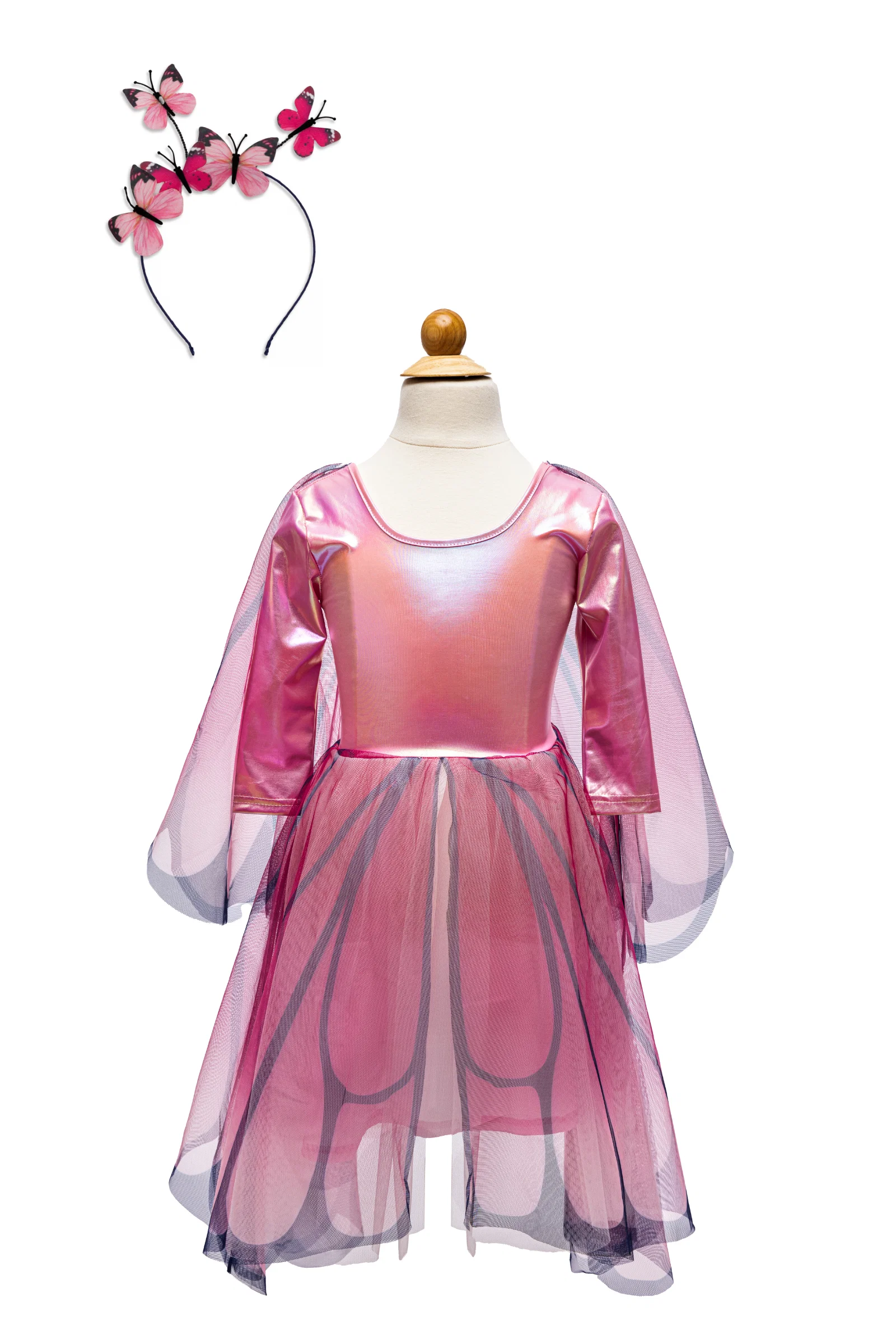 Butterfly Twirl Dress with Wings - Image 7