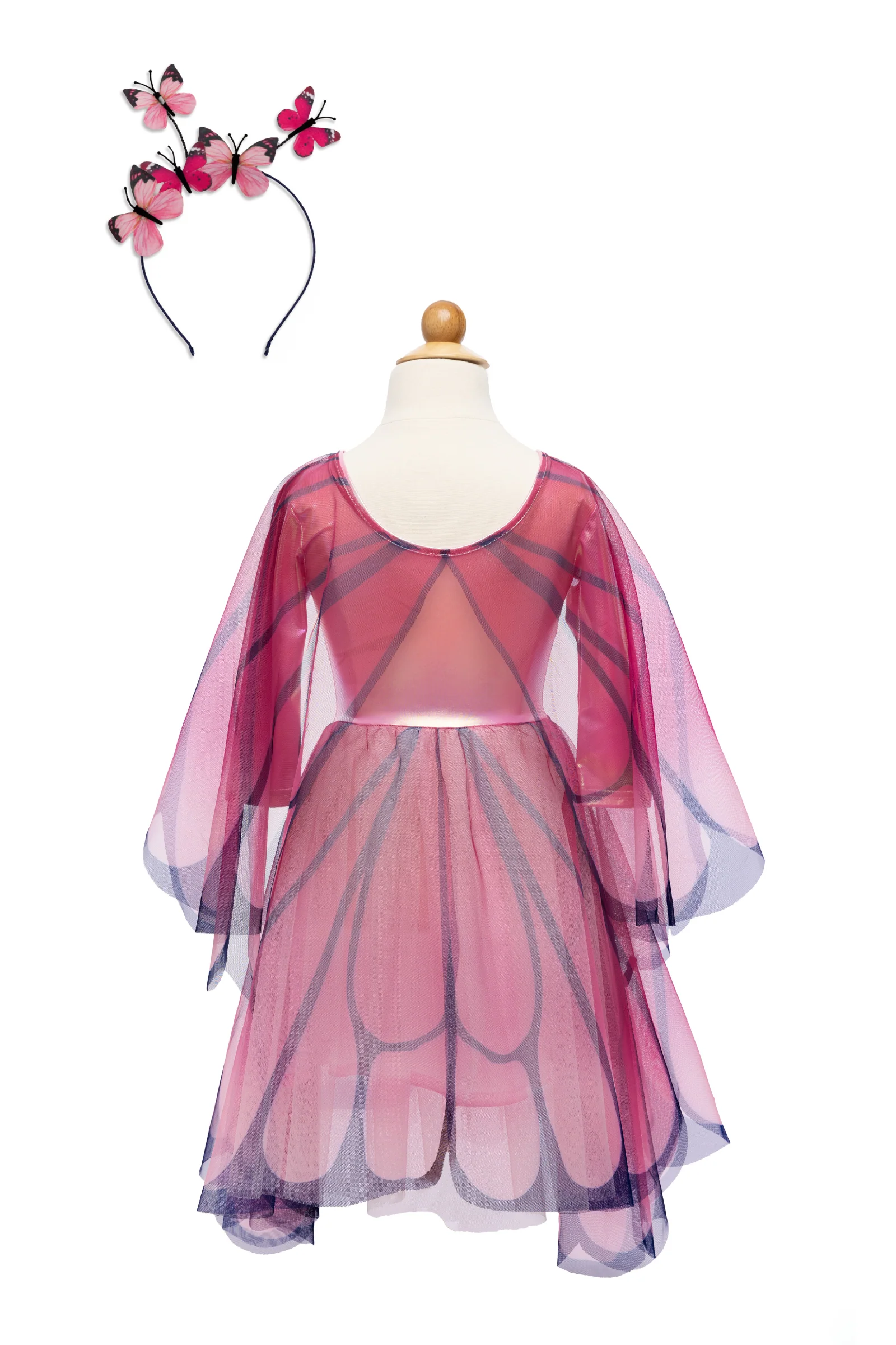 Butterfly Twirl Dress with Wings - Image 8