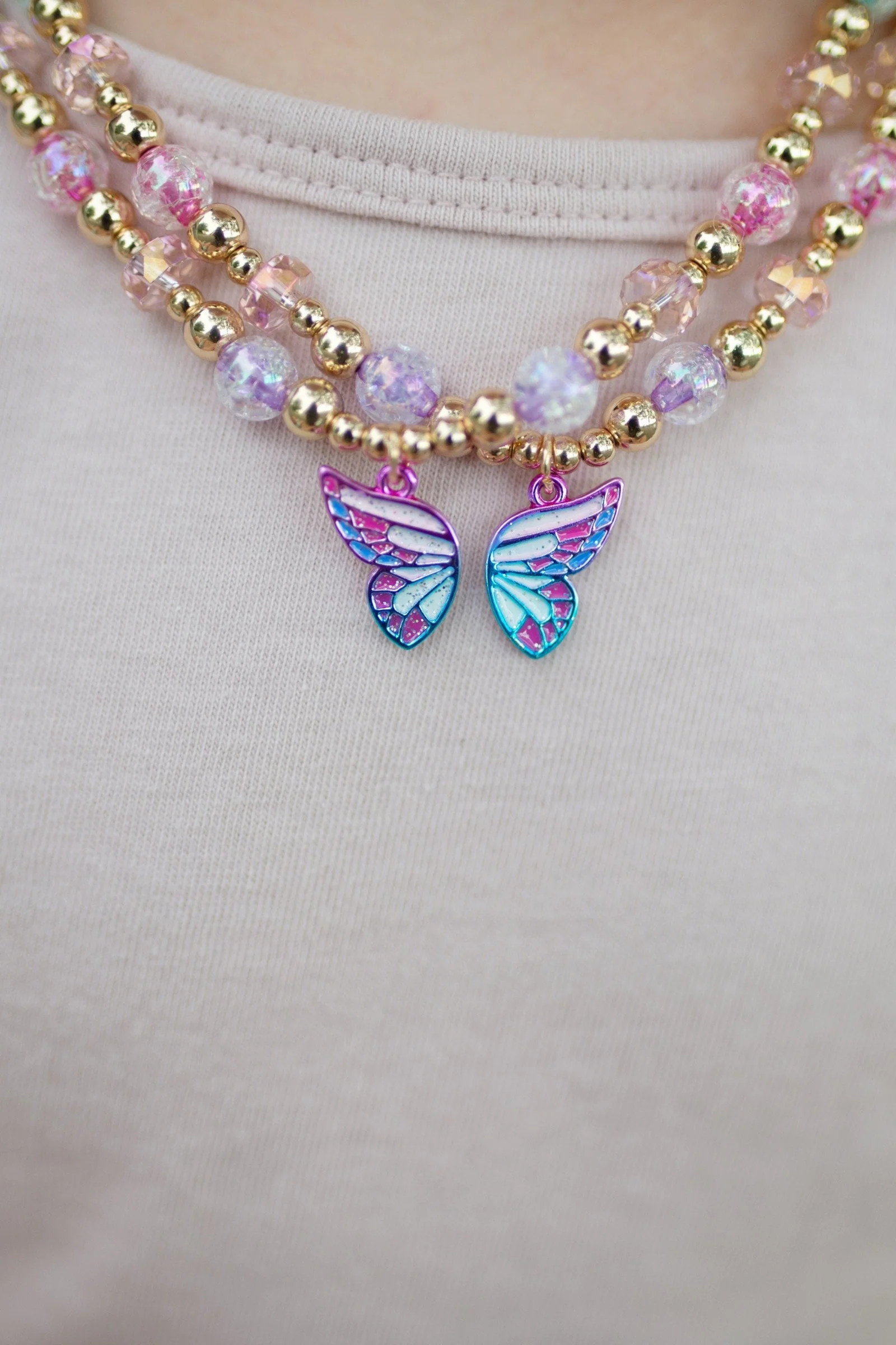 Butterfly Wishes BFF Necklaces - Image 3