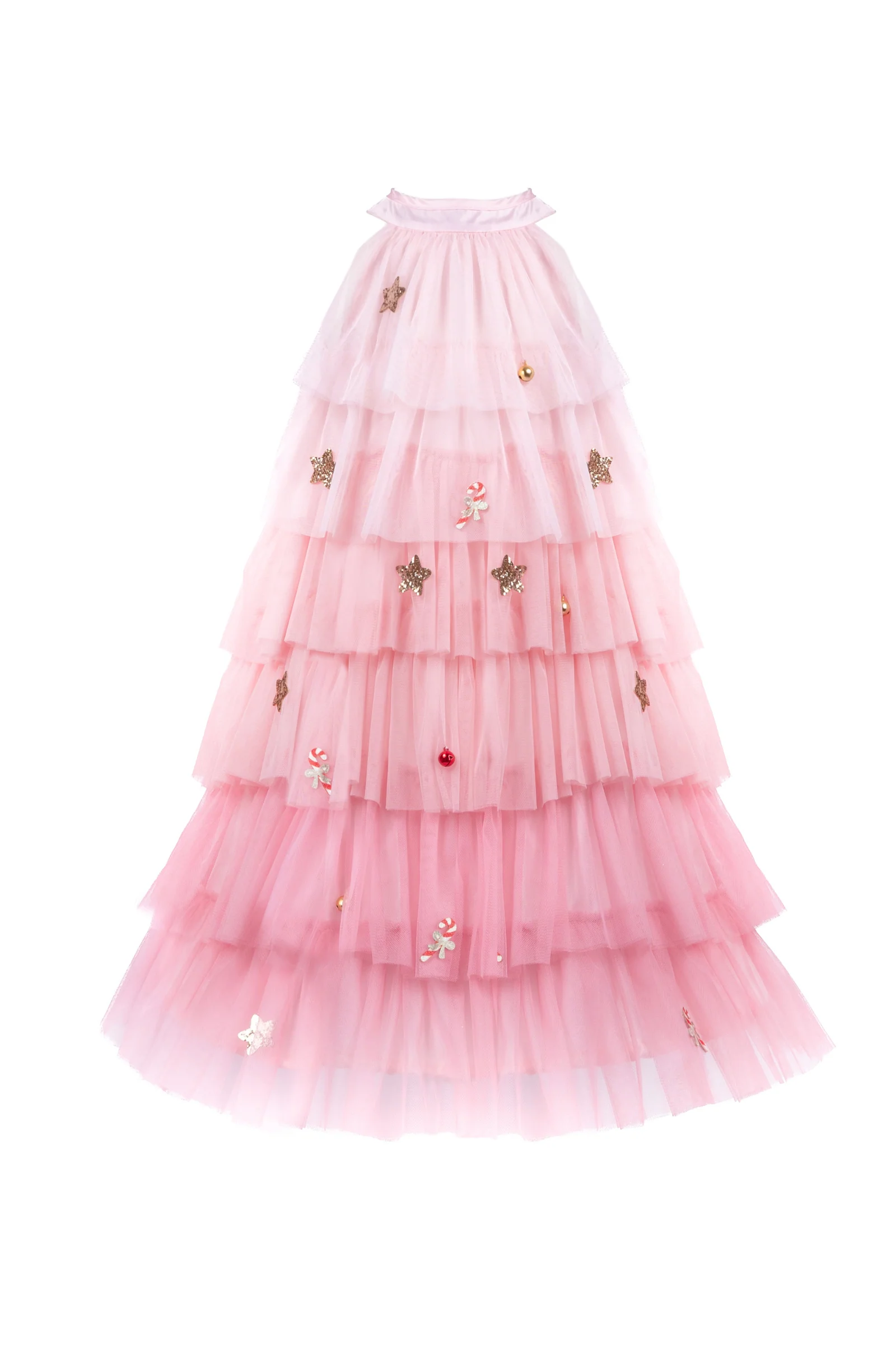 Christmas Tree Dress with Headpiece - Image 8