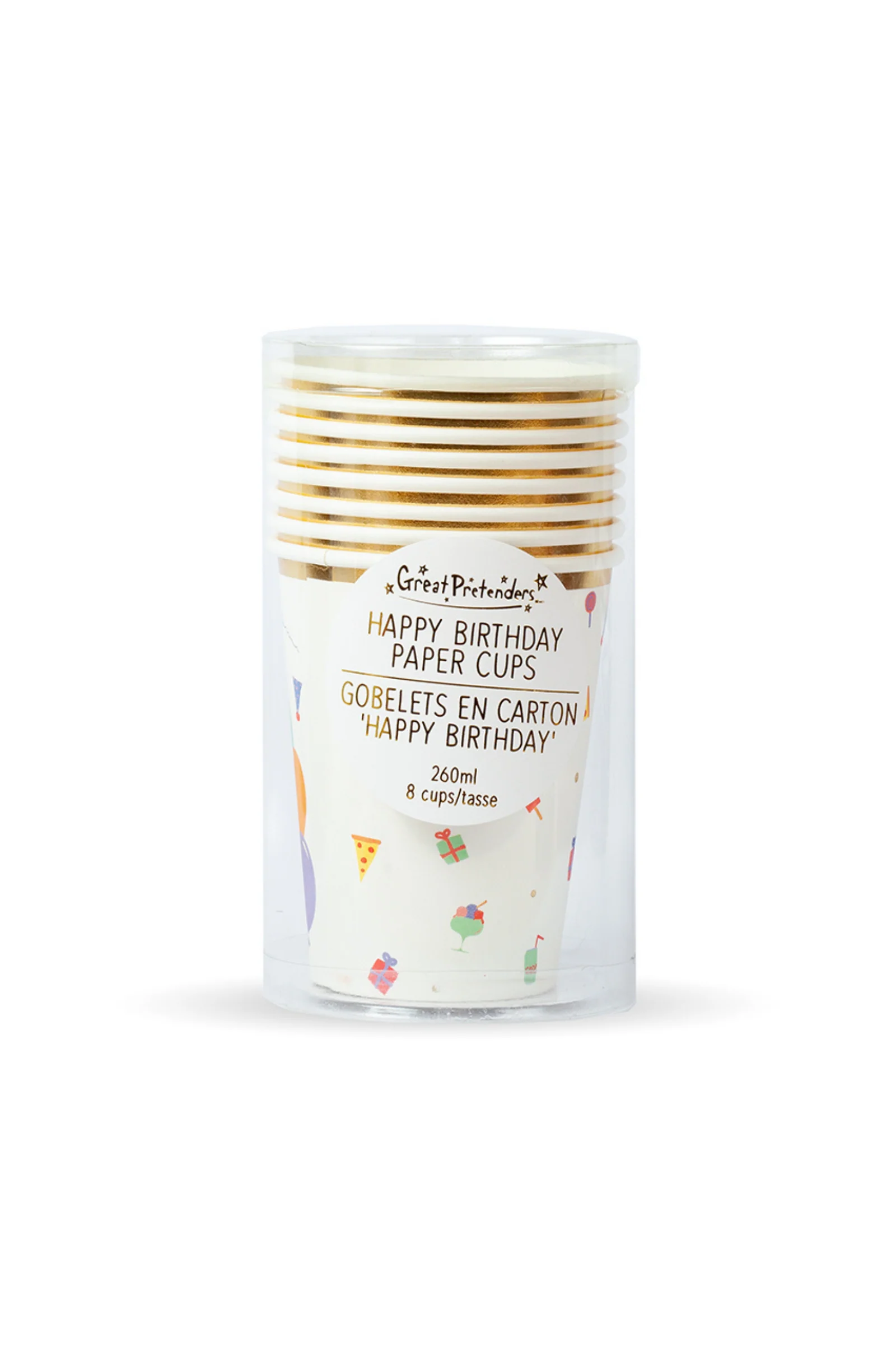 Cups - Party - Happy Birthday (8 pcs) - Image 4