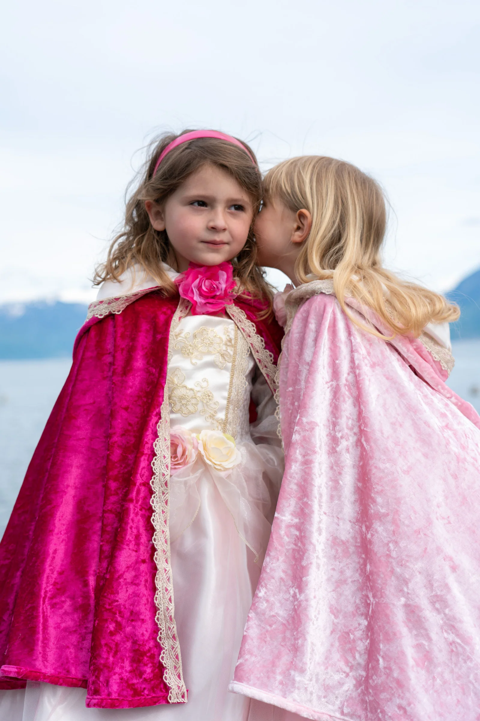 Deluxe Pink Princess Cape - Image 3