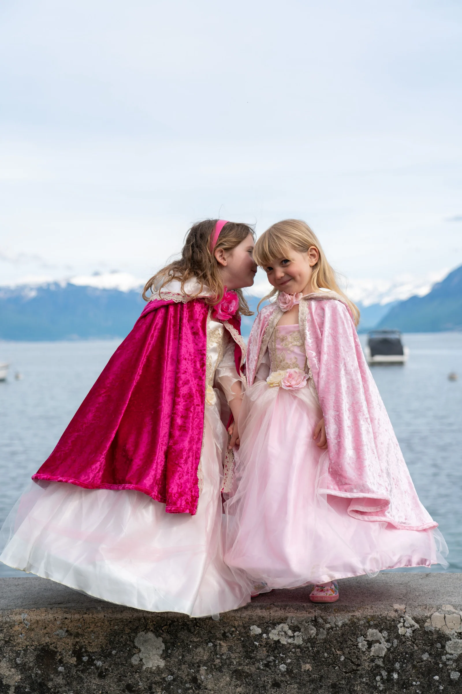 Deluxe Pink Princess Cape - Image 4