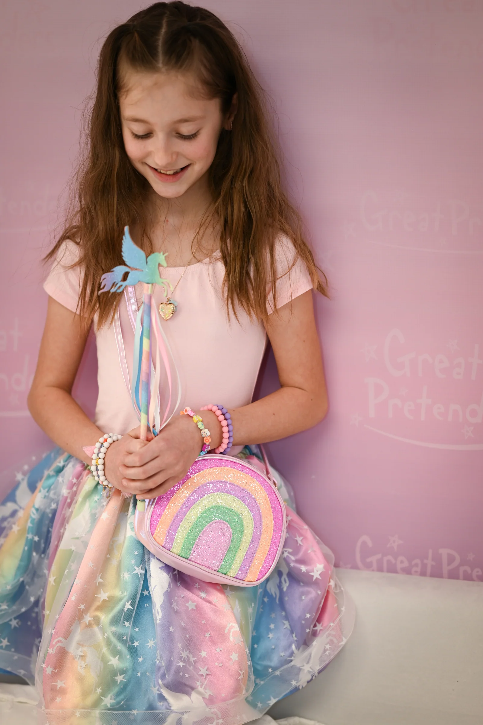 Enchanted Unicorn Skirt & Wand Set - Image 3