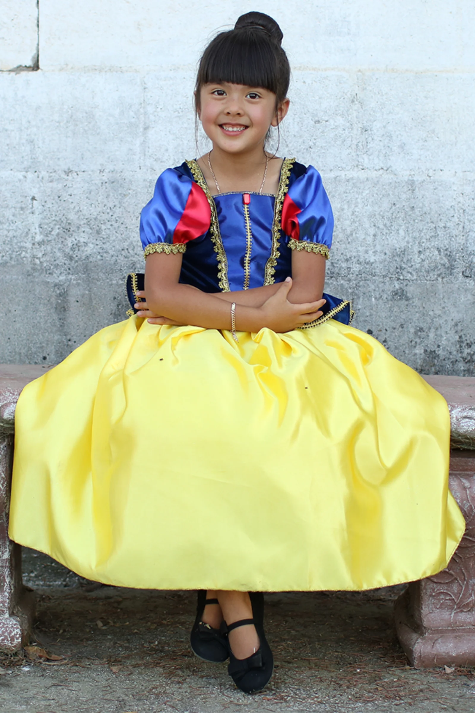 Fairytale Princess Yellow Gown - Image 3