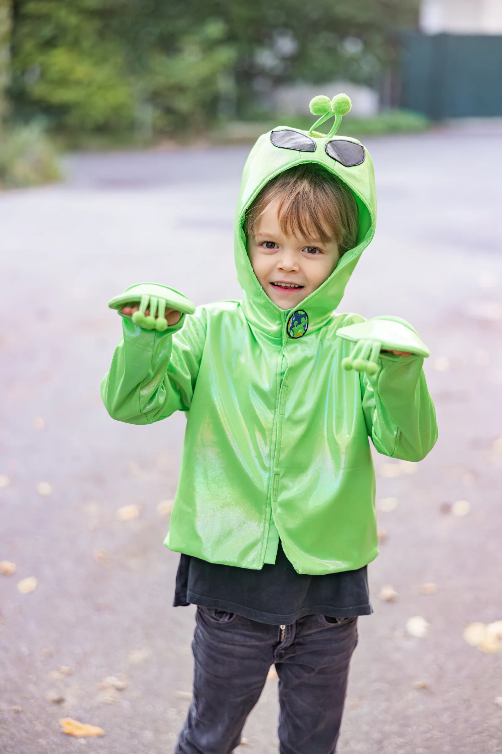Galaxy Invader Jacket with Hood - Image 3