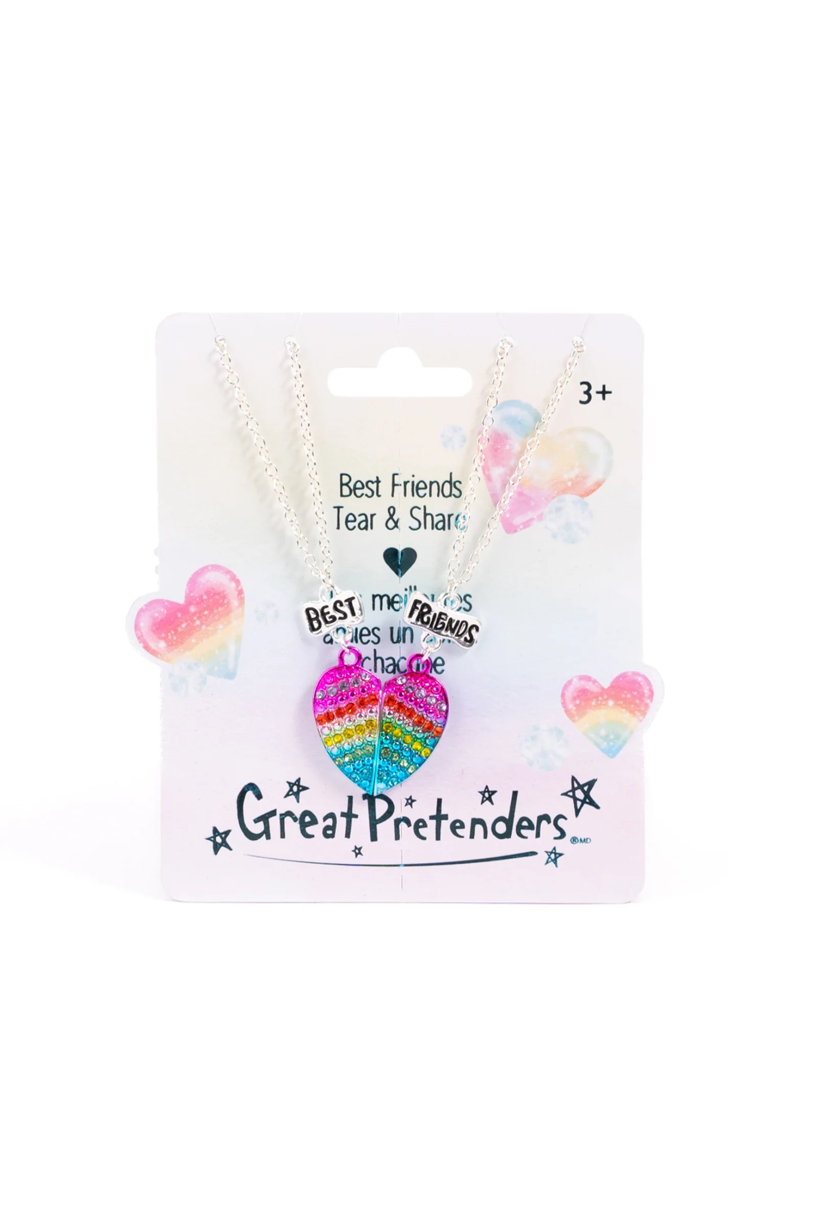 Glamour Gals Tear & Share Necklaces, 2pc - Image 3