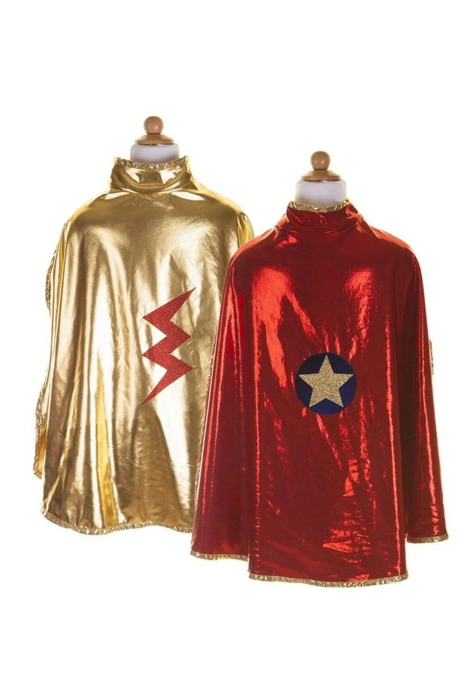 Gold and Red Reversible Wonder Cape - Image 6