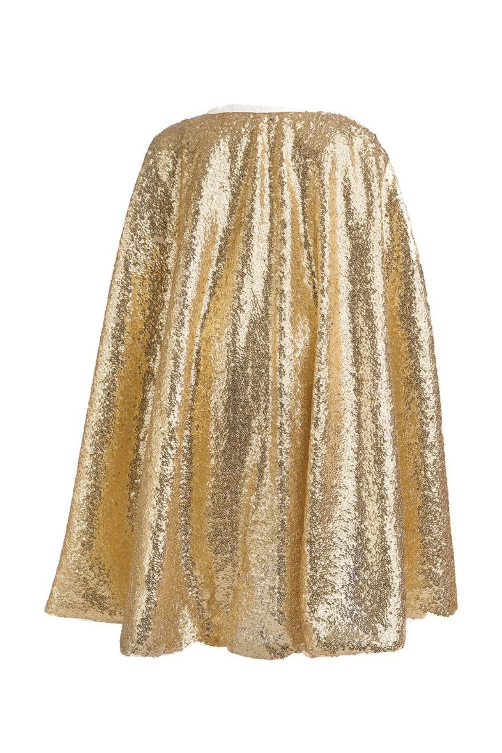 Gracious Gold Sequins Cape - Image 6