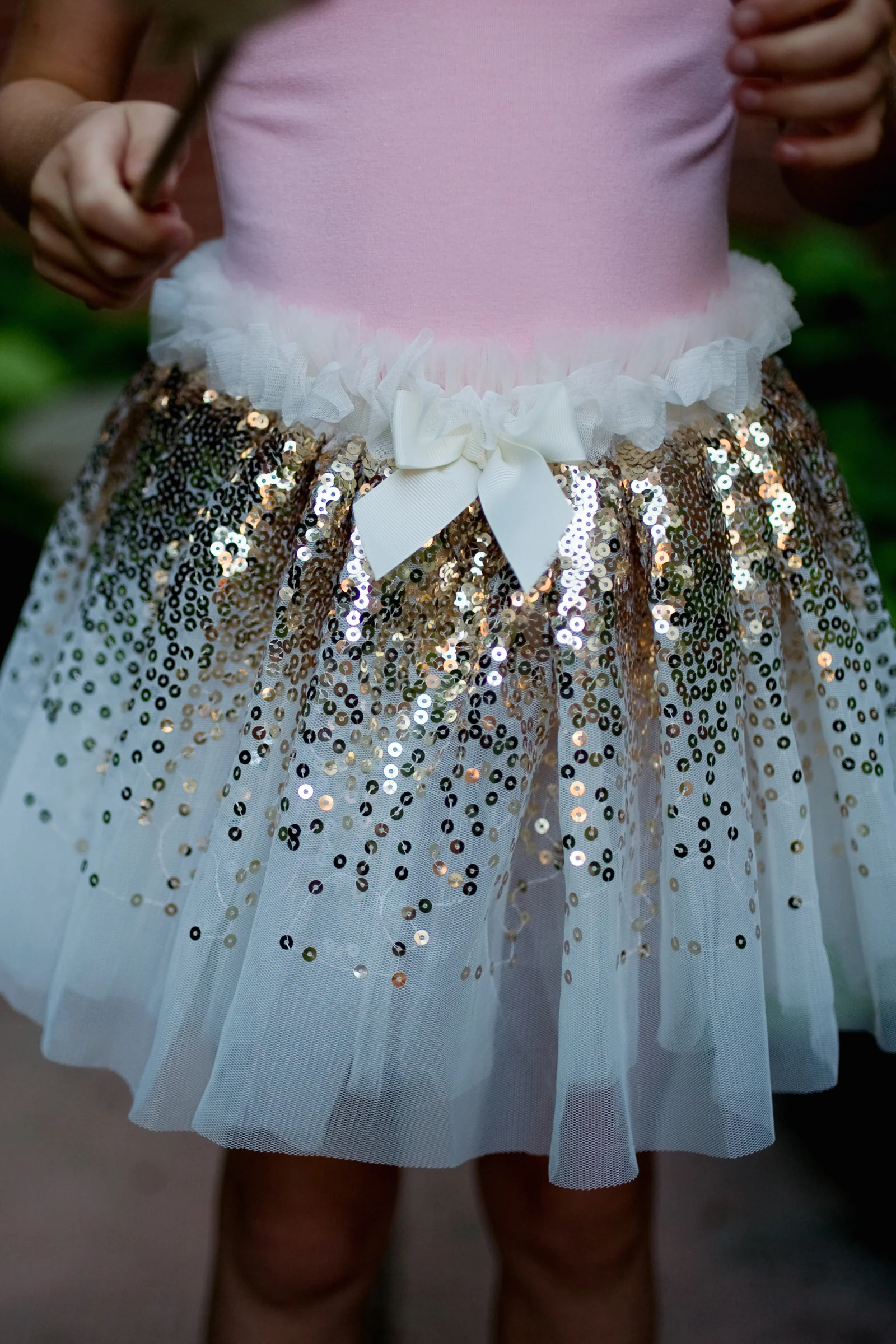 Gracious Gold Sequins Skirt, Wings, & Wand - Image 6