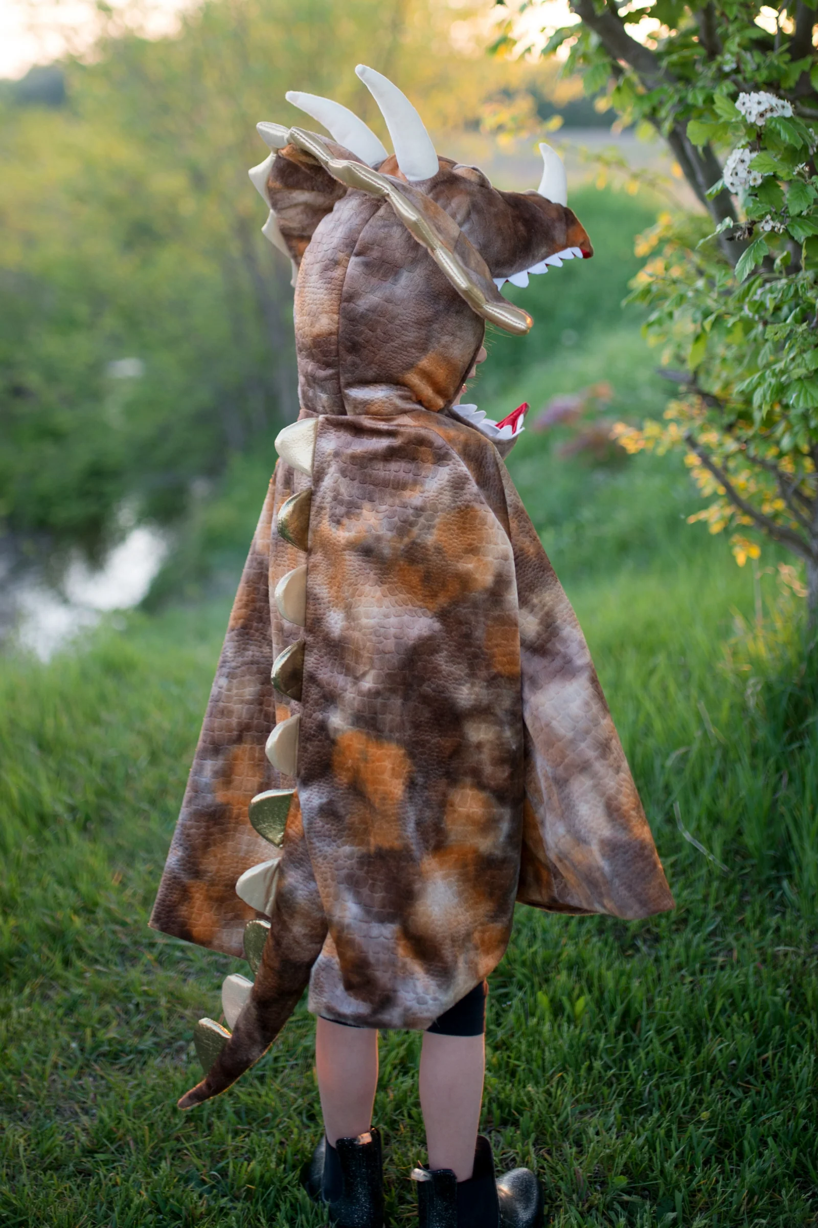 Grandasaurus Triceratops Cape with Claws - Image 3