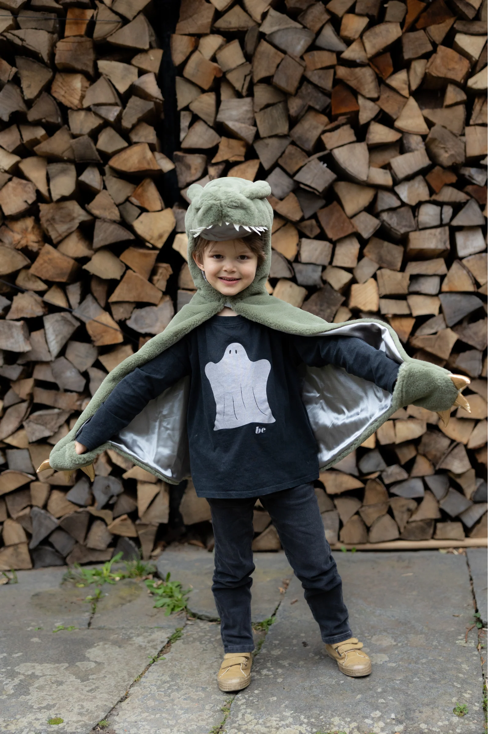 Green T-Rex Cuddle Cape - Image 3