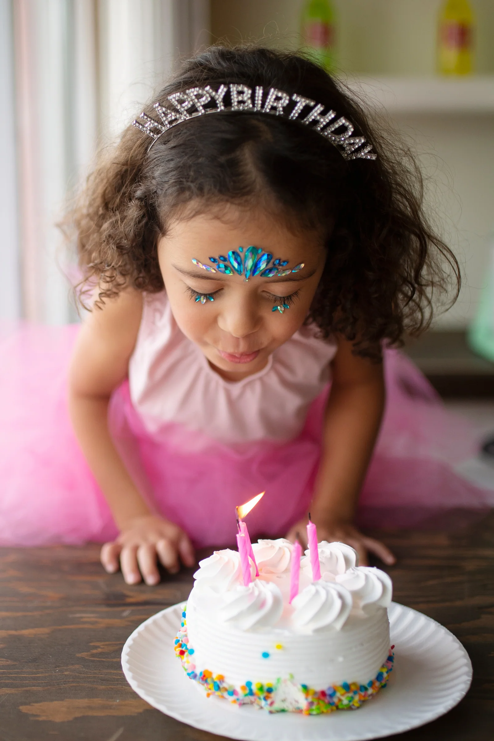 Happy Birthday Rhinestone Headband - Image 3