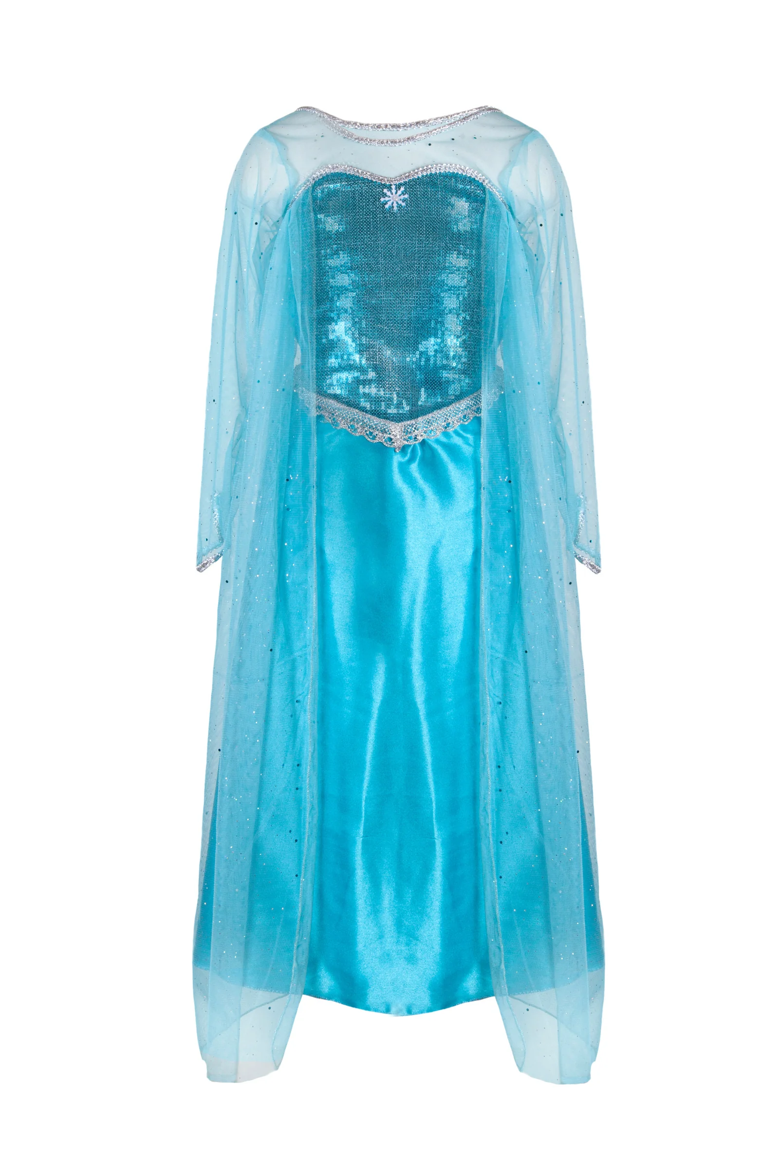 Ice Queen Dress With Cape - Image 4
