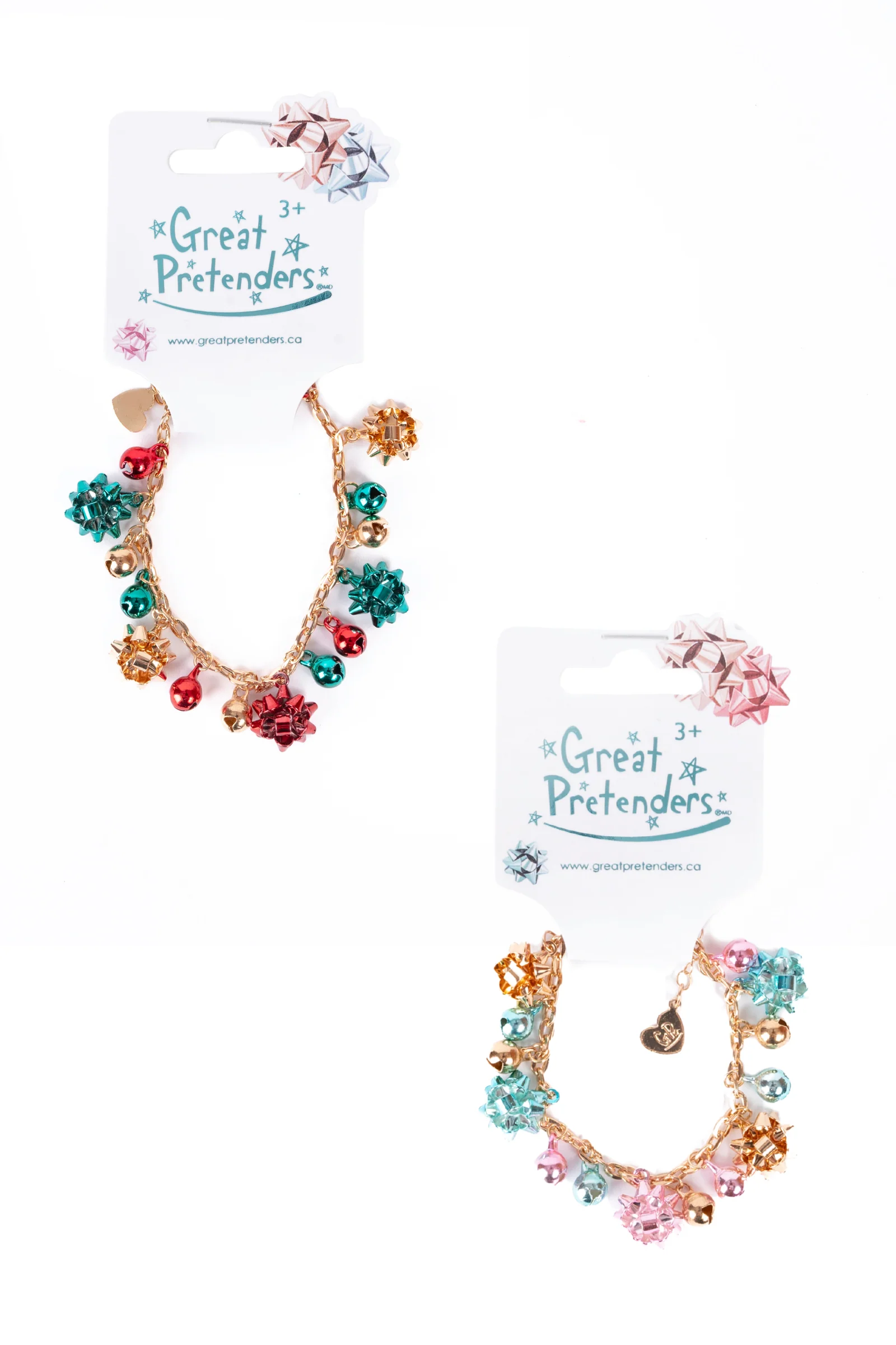 Jingle All the Way Bracelets, 2pcs Assorted