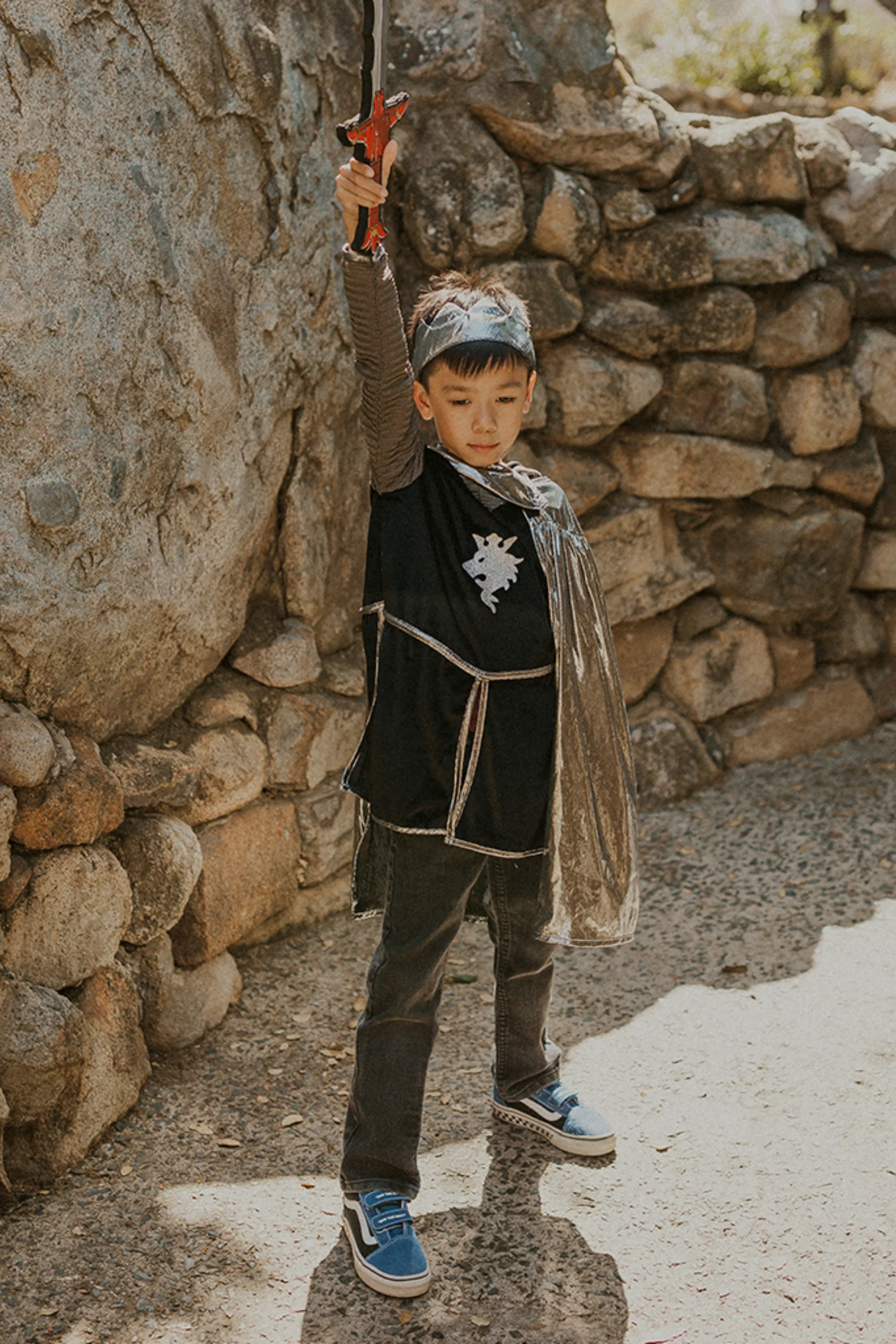Knight Set with Tunic, Cape and Crown - Image 4