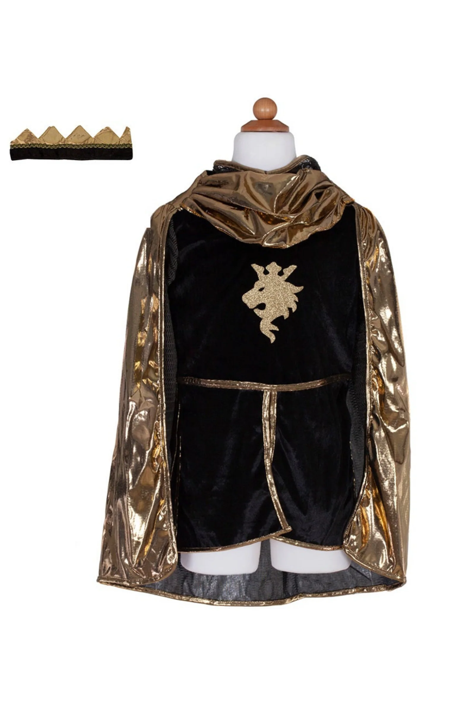 Knight Set with Tunic, Cape and Crown - Image 7