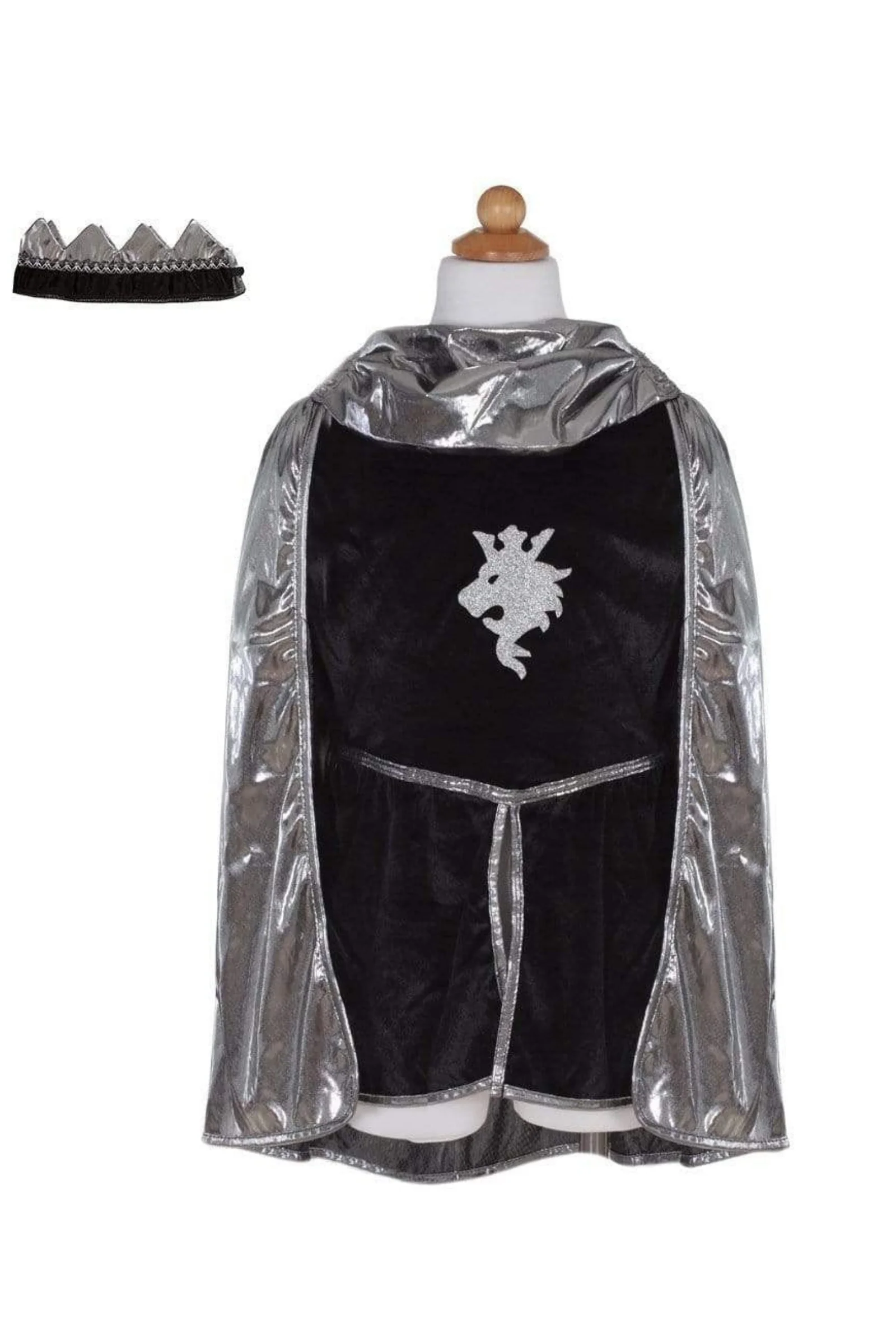 Knight Set with Tunic, Cape and Crown - Image 8