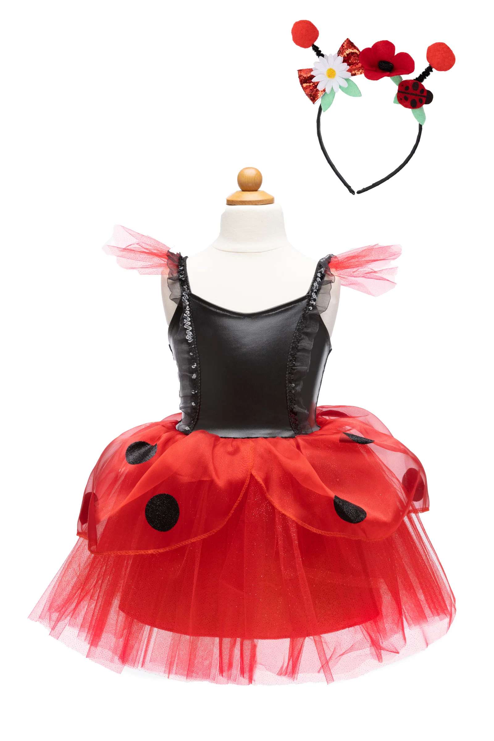 Ladybug Dress & Headband - Image 8