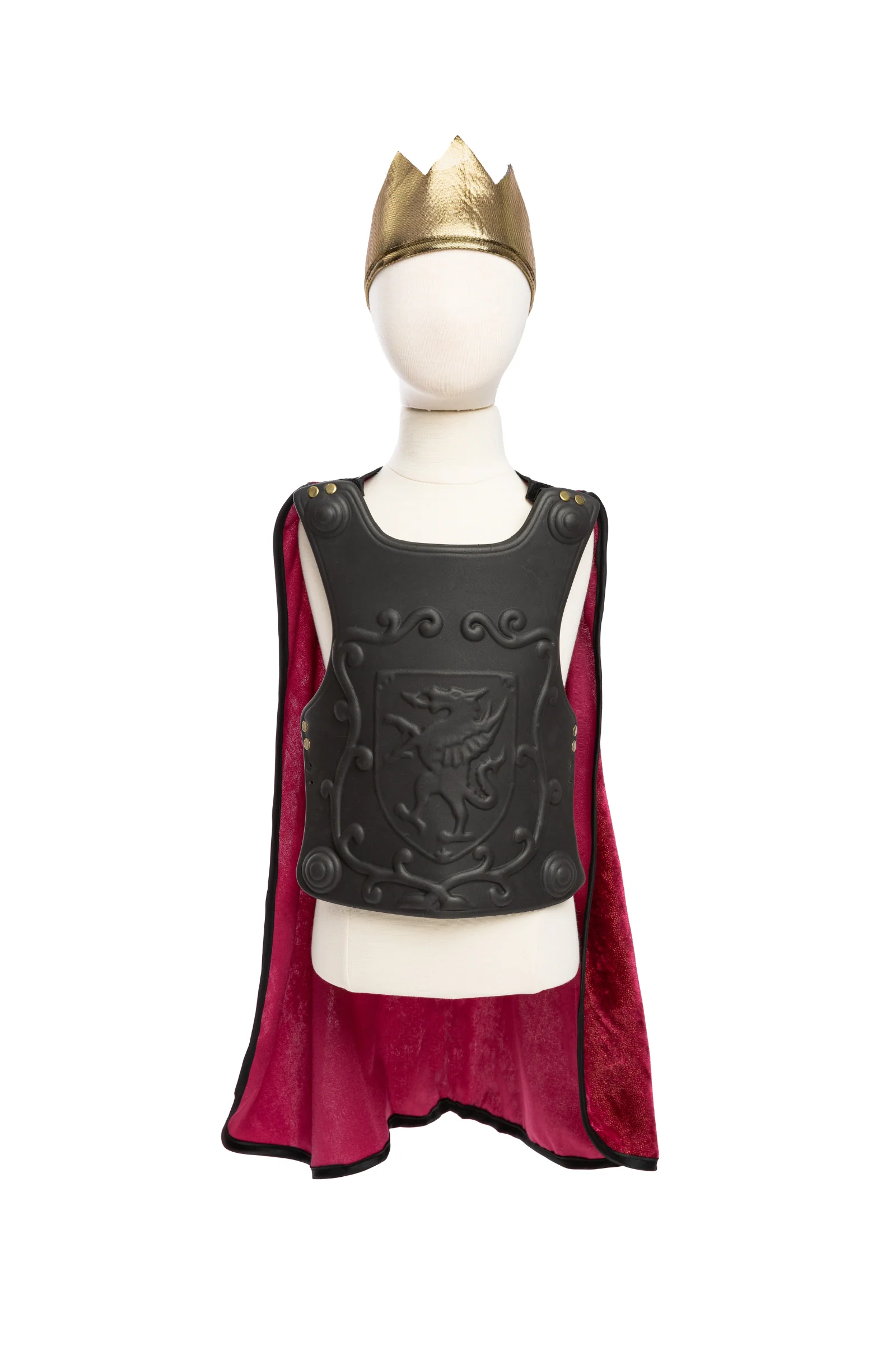 Legendary Knight Cape, Chest Plate & Crown - Image 5