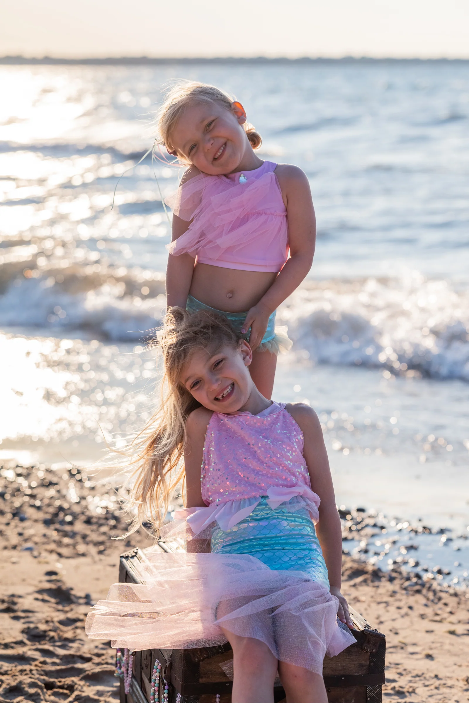 Pink Mermaid Swim Suit - Image 5