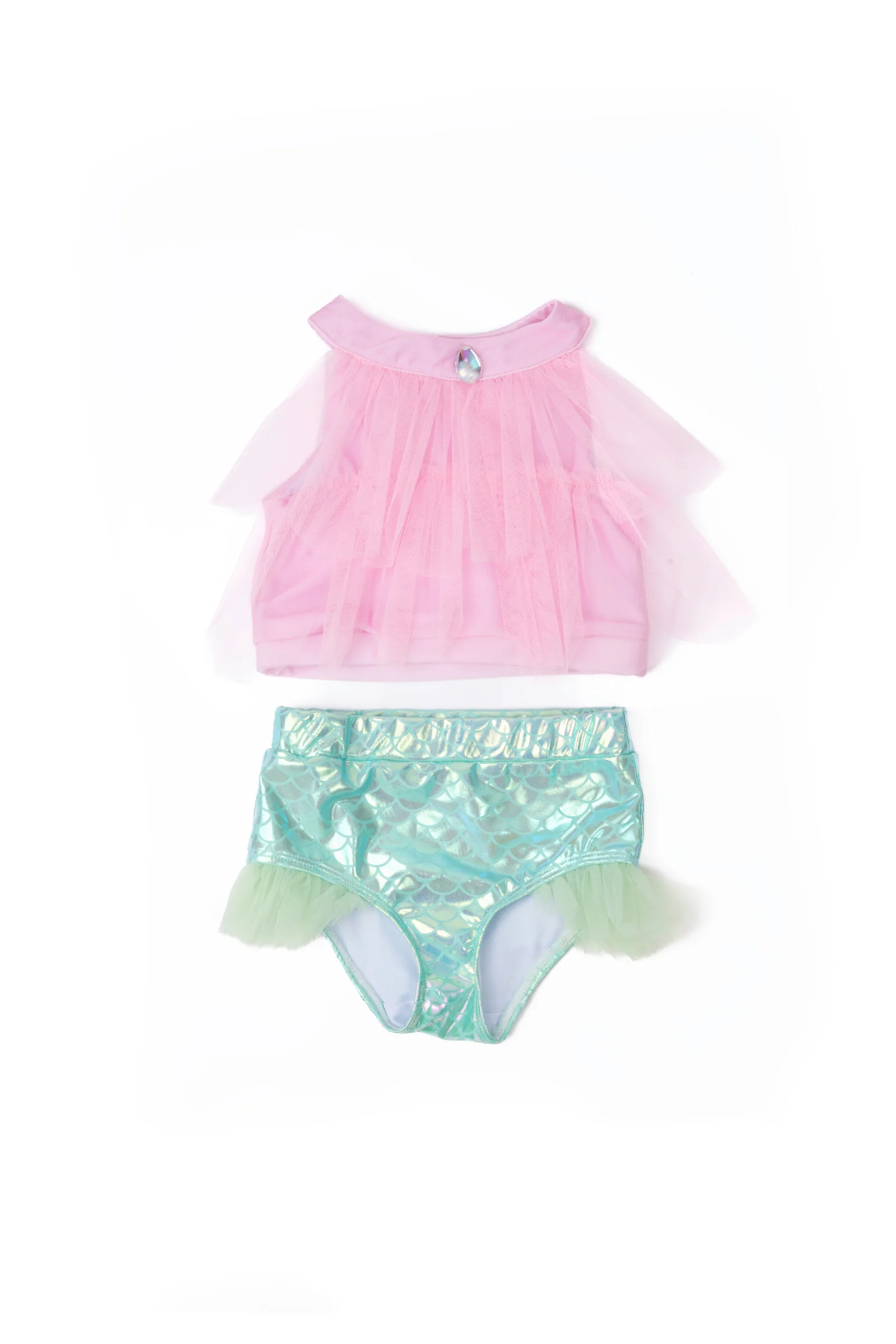 Pink Mermaid Swim Suit - Image 7