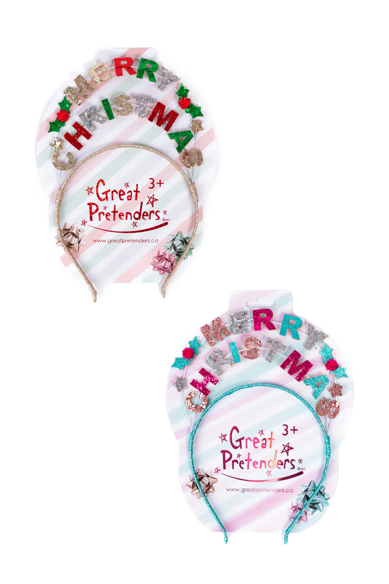 Merry Christmas Headband, 2pcs Assorted - Image 2