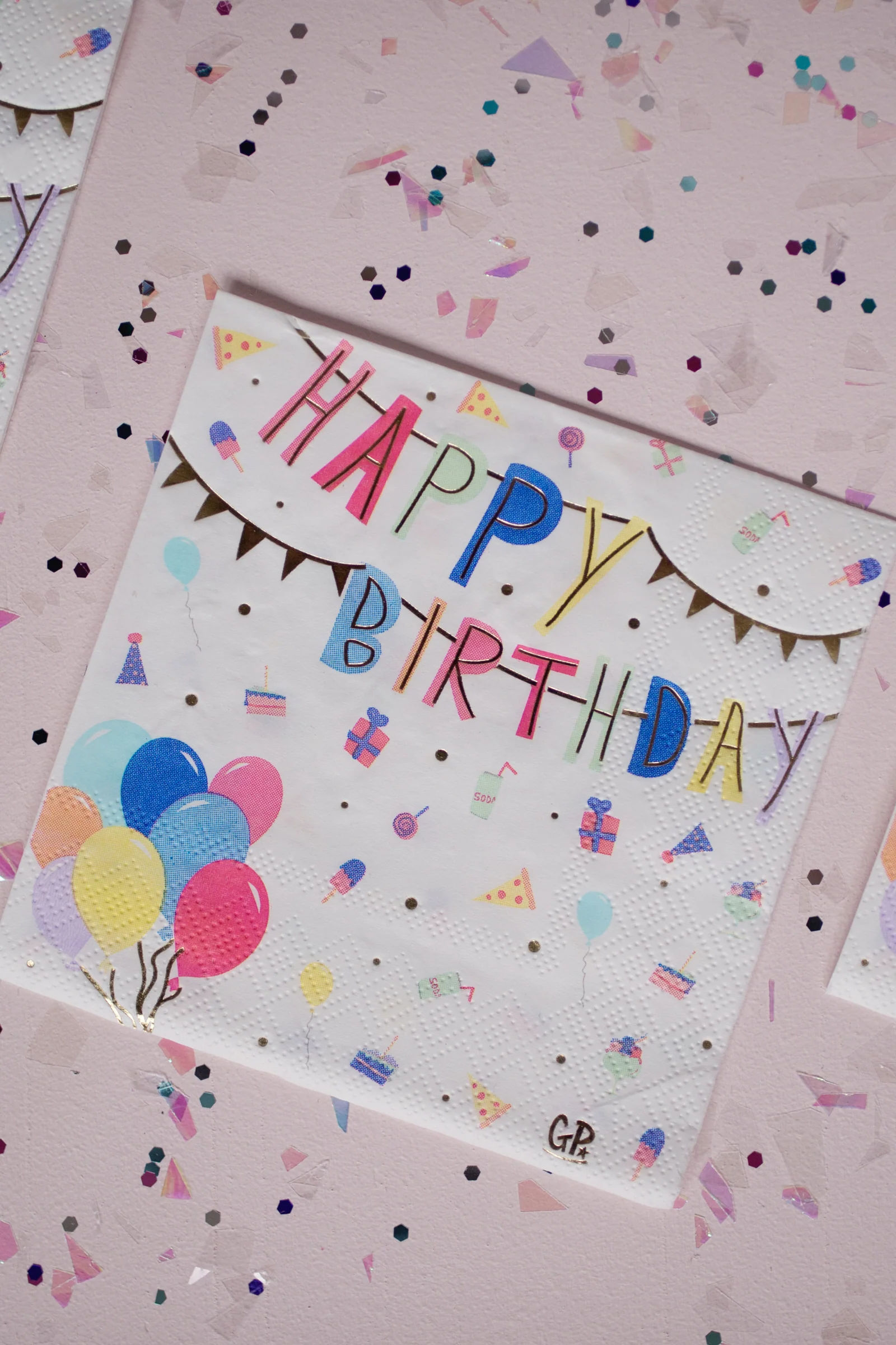 Napkins - Happy Birthday (20 pcs) - Image 3