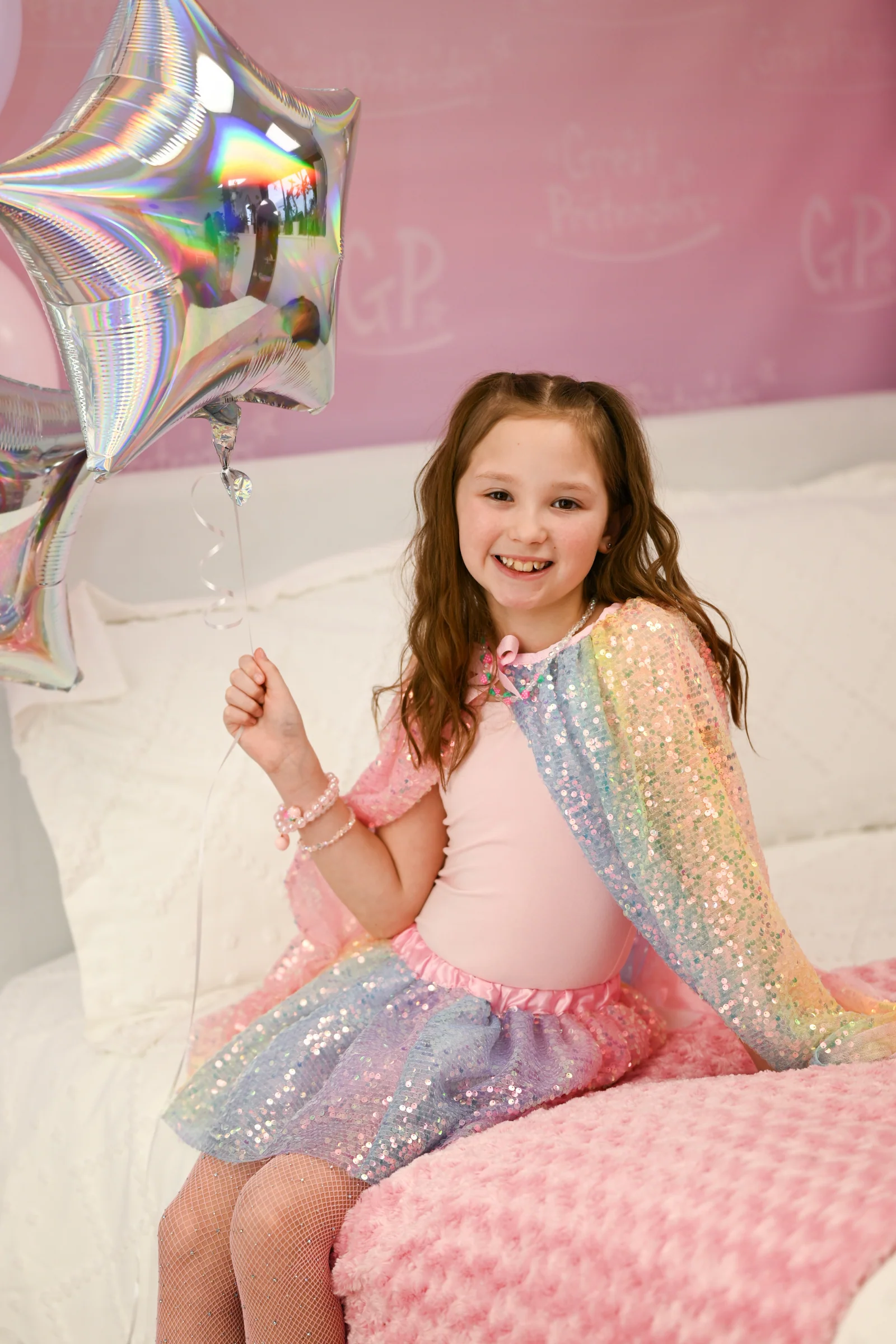 Ombre Sequins Cape - Image 2